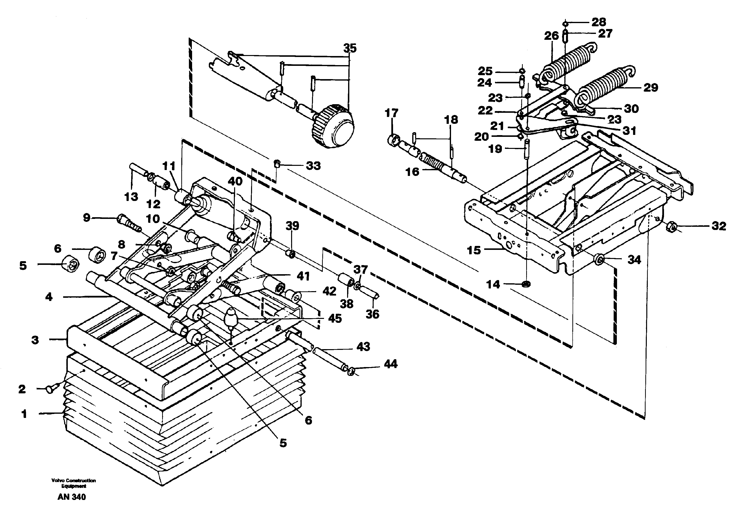 Bearing Spindle VOE1695668 VOLVO