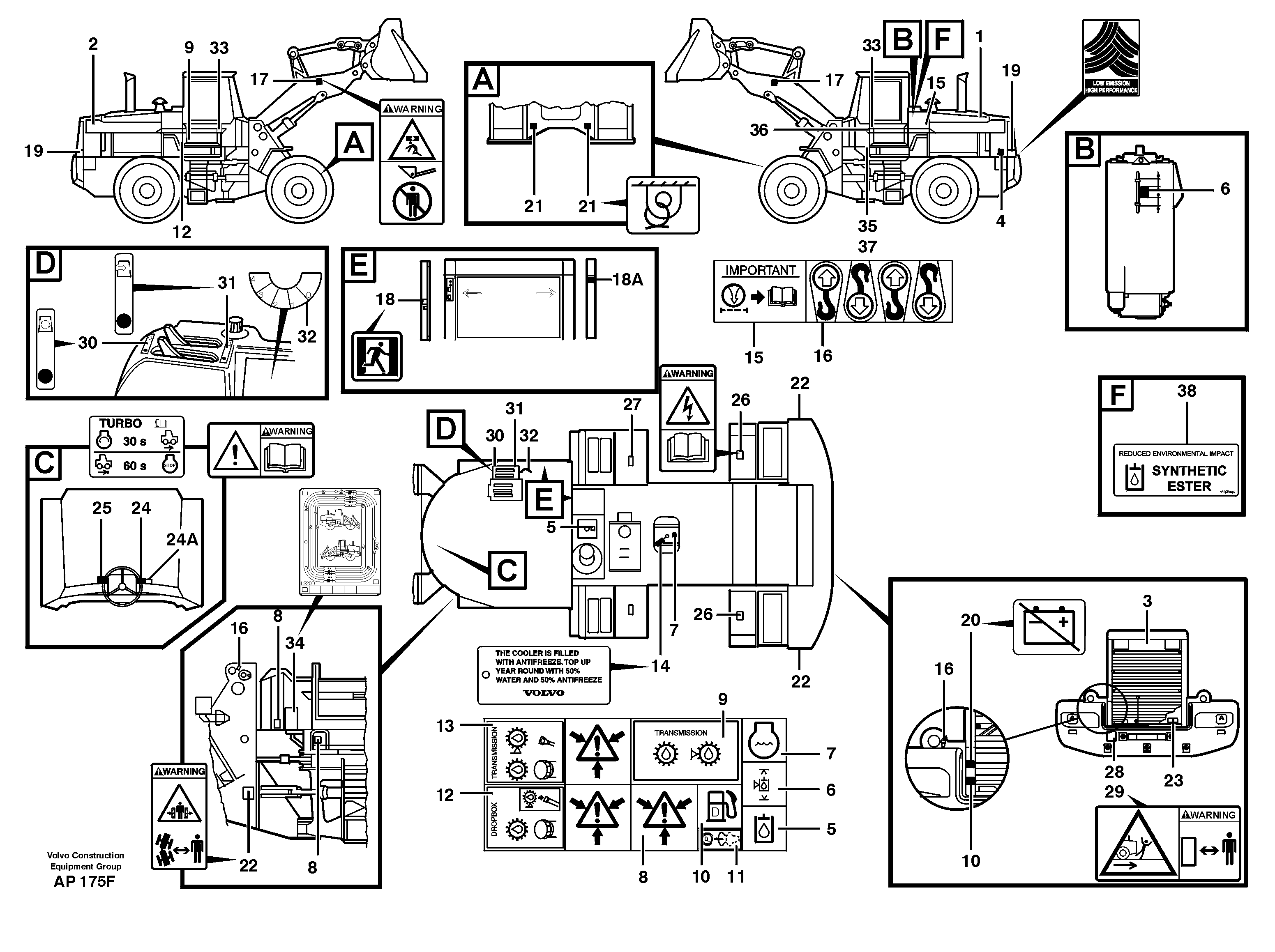 Cylinder Block VOE11020565 VOLVO