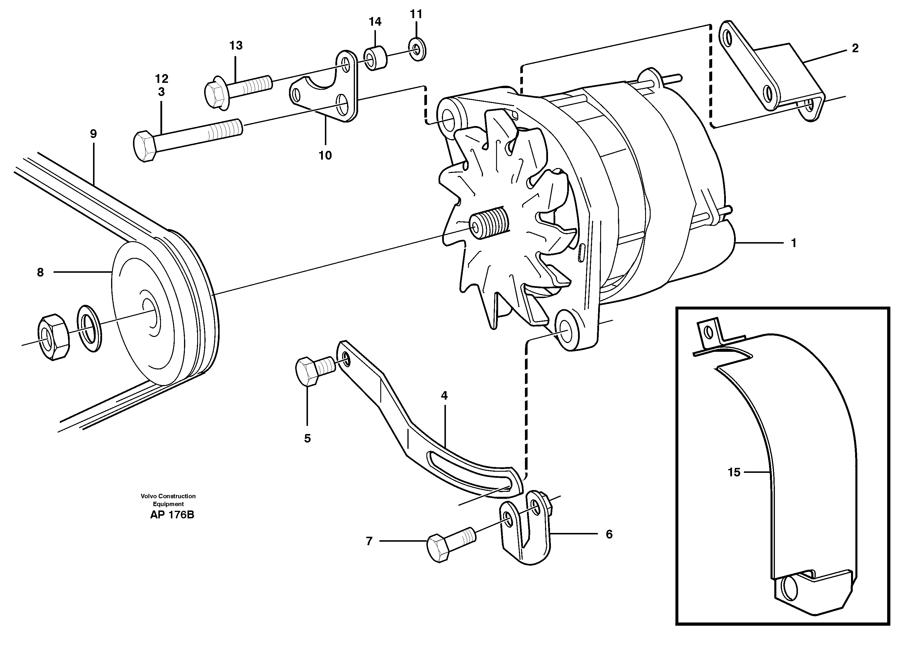 Heating Pipe VOE11101479 VOLVO