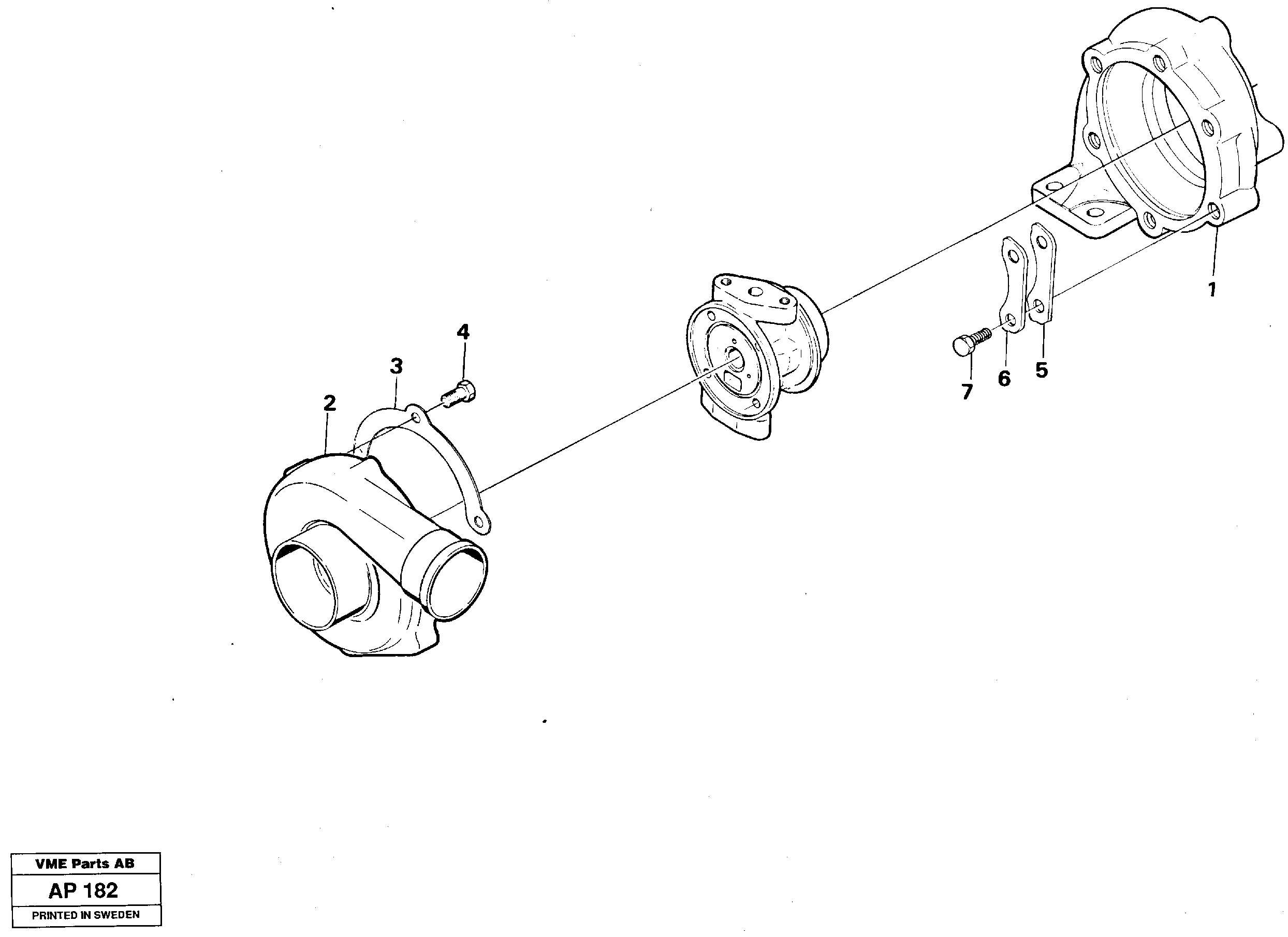 Rotor unit VOE11701000 VOLVO