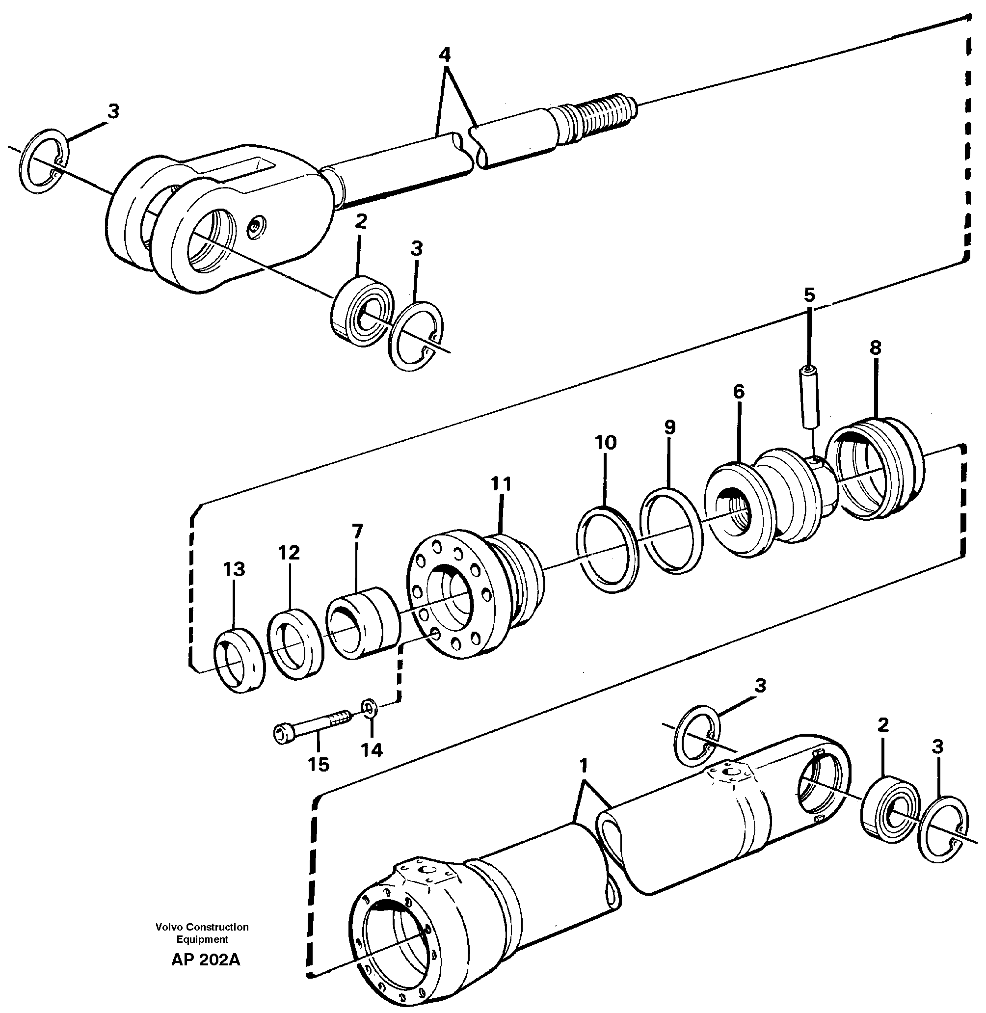 Crankshaft Seal VOE11088538 VOLVO