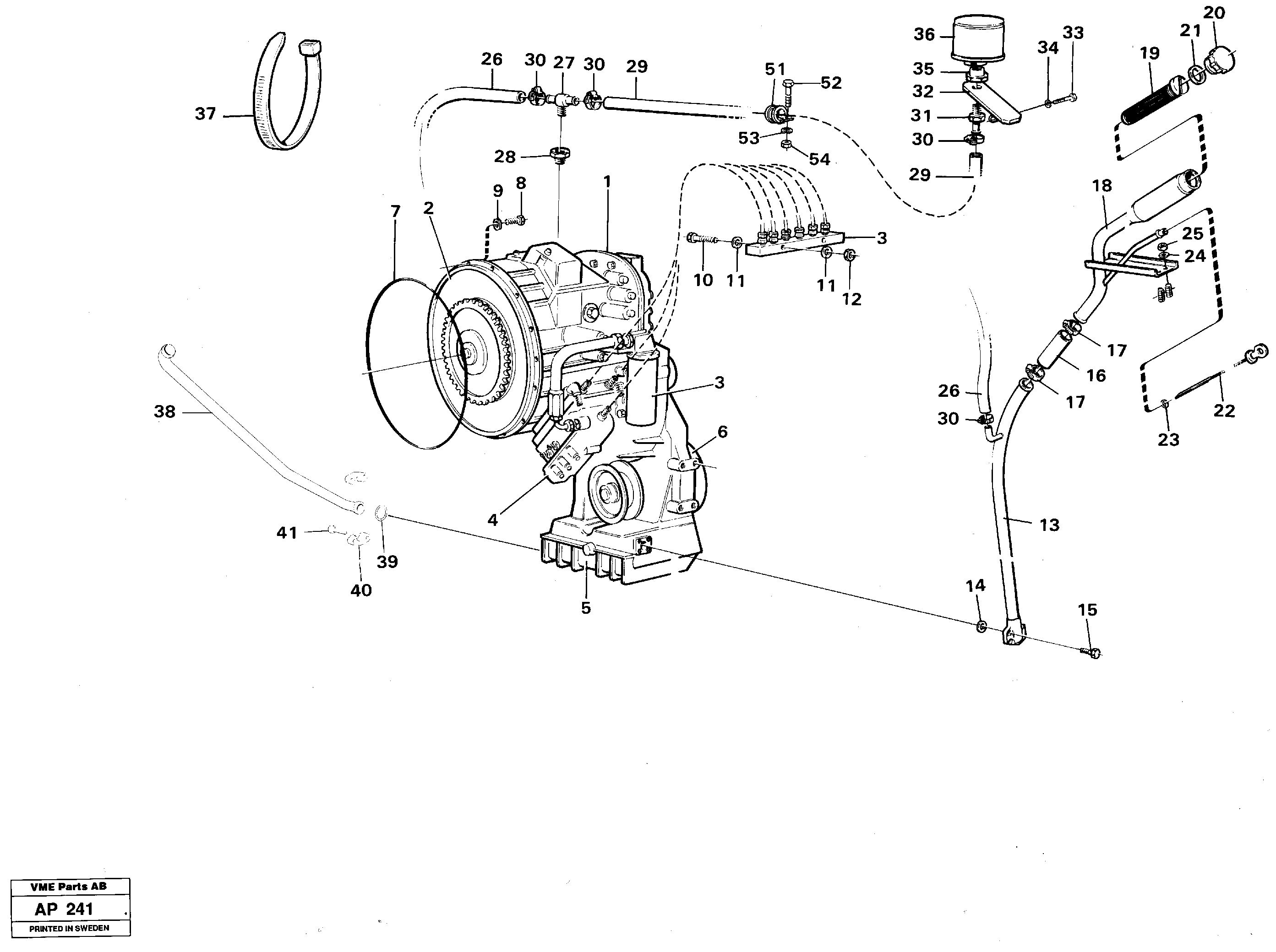 Outer Race VOE22500 VOLVO