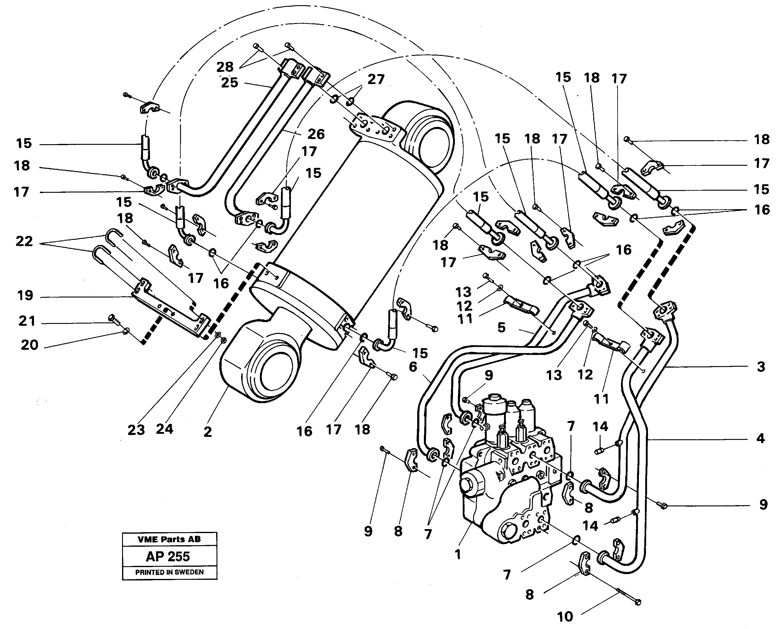 Press. lim. valve VOE11020357 VOLVO
