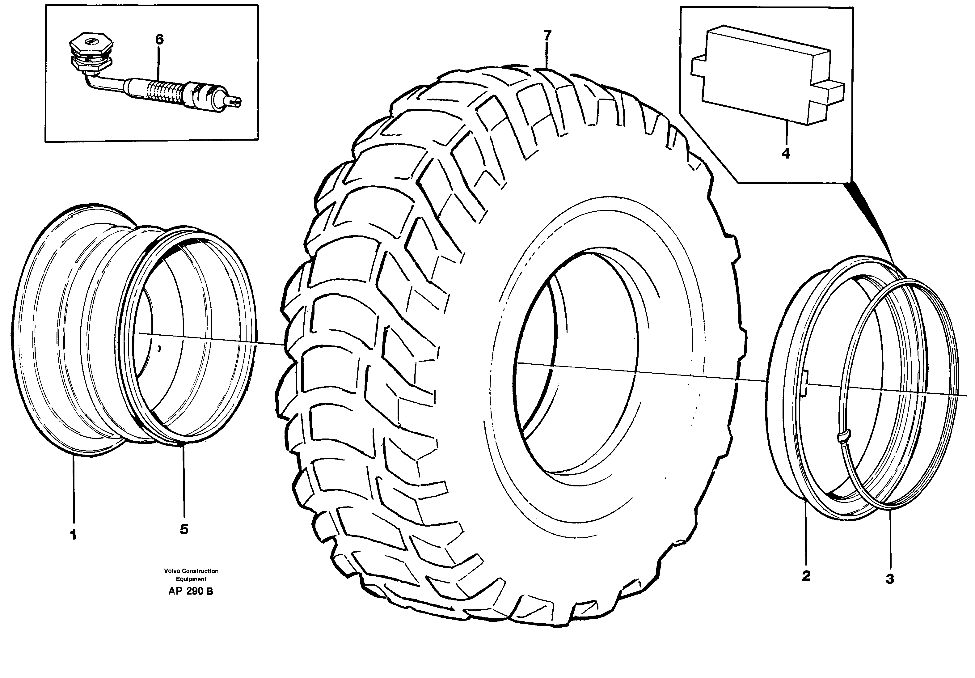 Tire VOE11020574 VOLVO