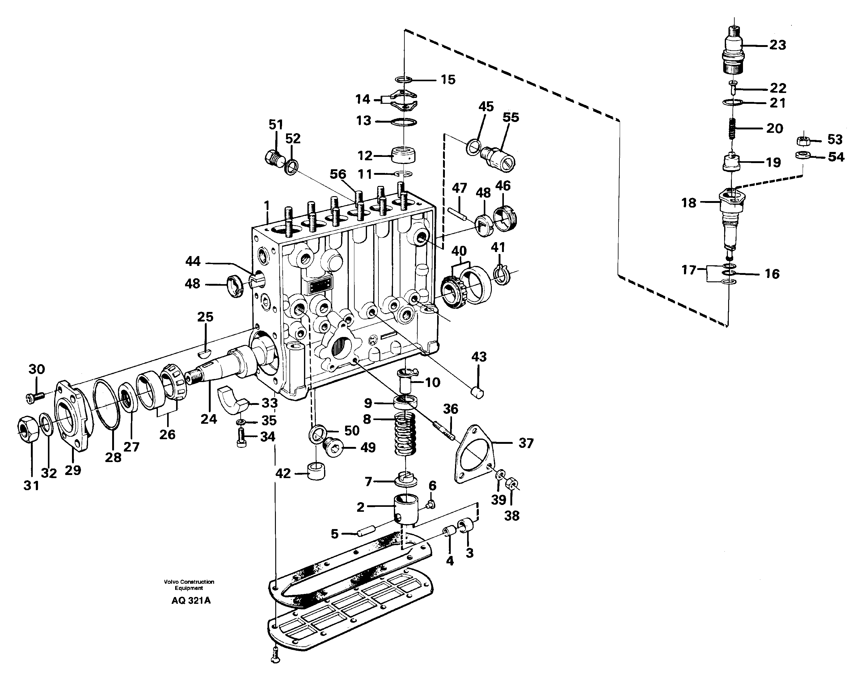 Injection Pump VOE11701711 VOLVO