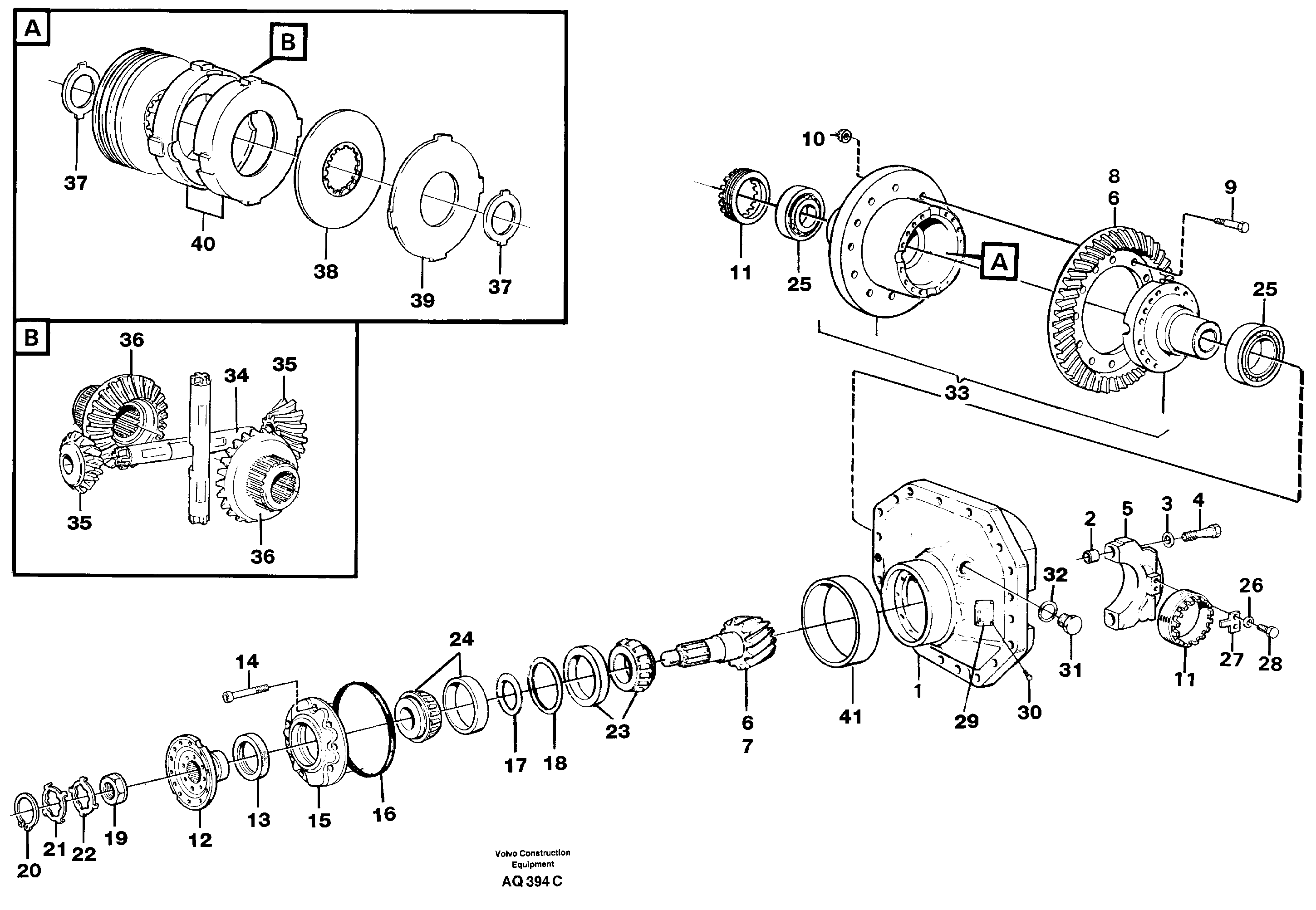 Lock screw VOE11102010 VOLVO