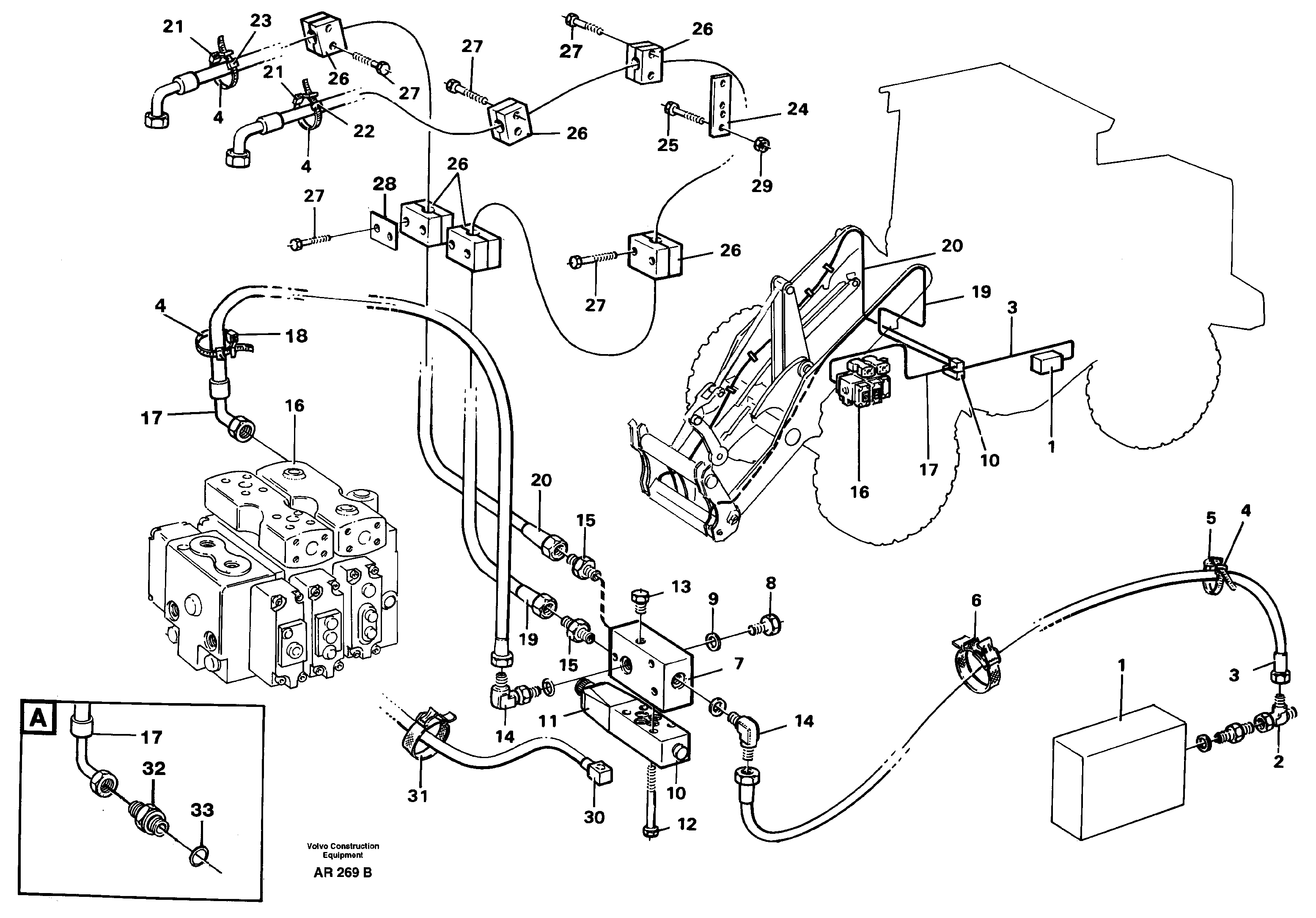 Timing gear casing VOE935133 VOLVO