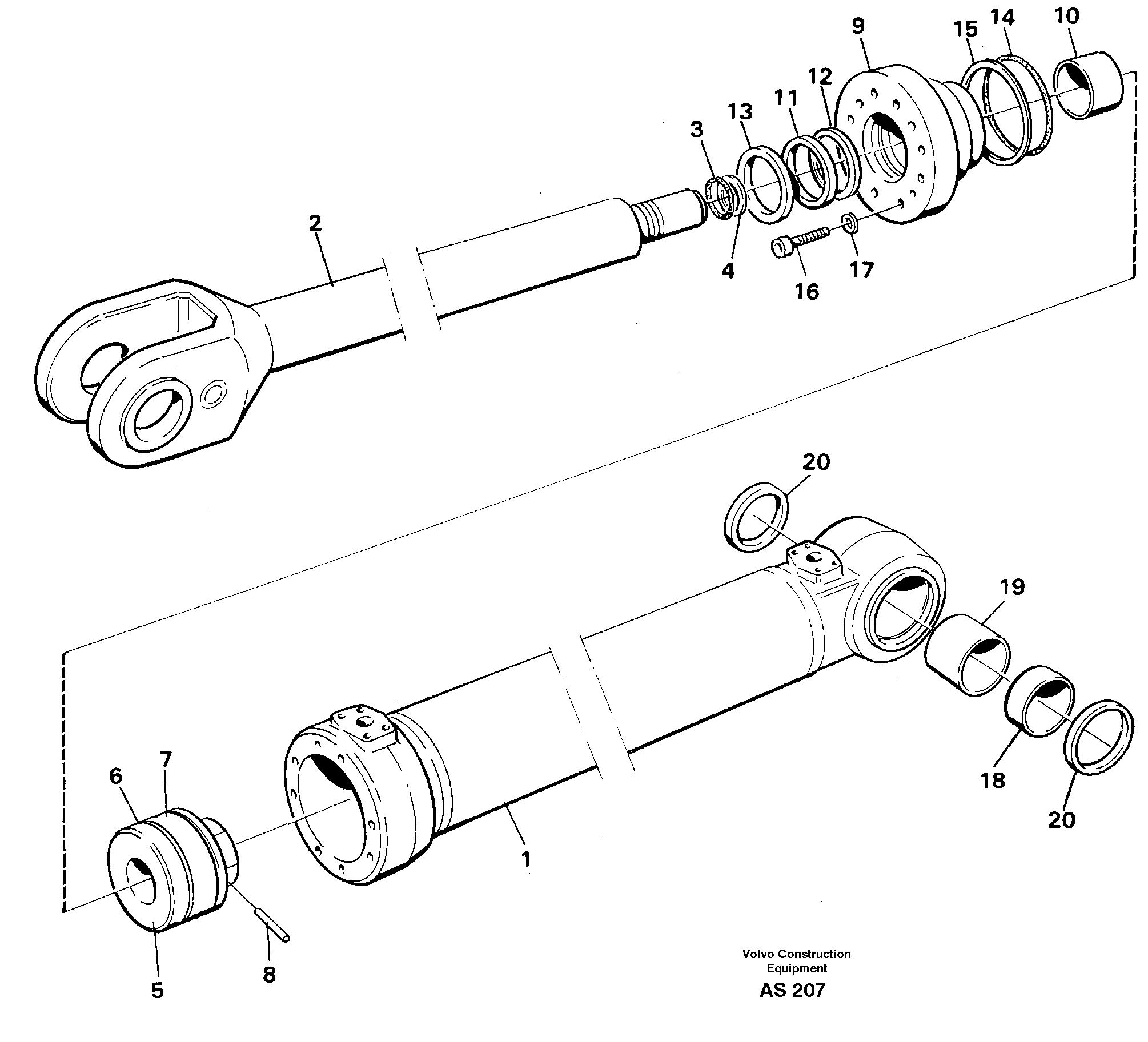 Crankshaft Seal VOE11088873 VOLVO