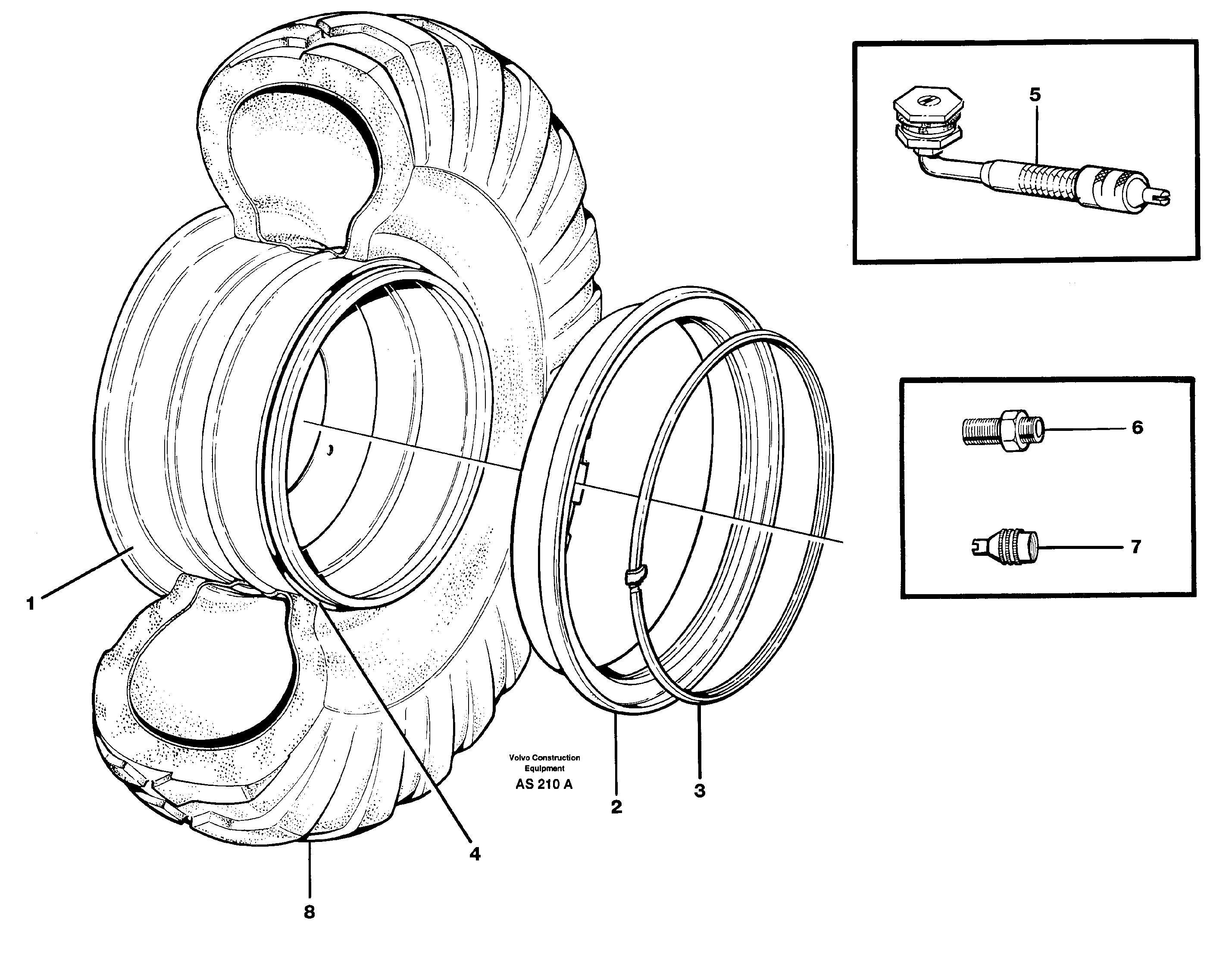 Wheel VOE92733 VOLVO