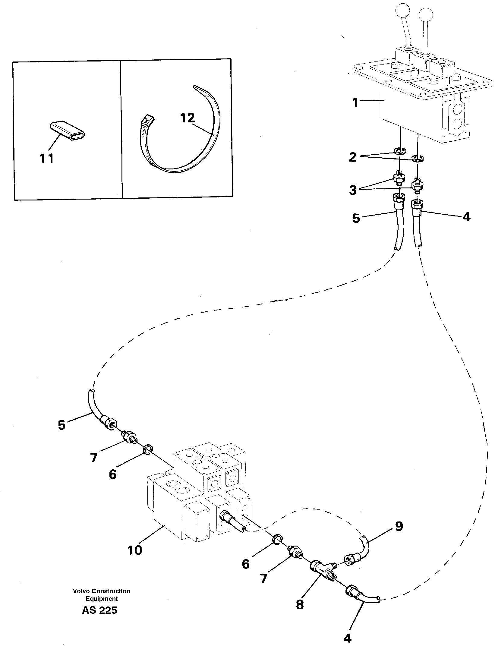 Timing gear casing VOE11046161 VOLVO