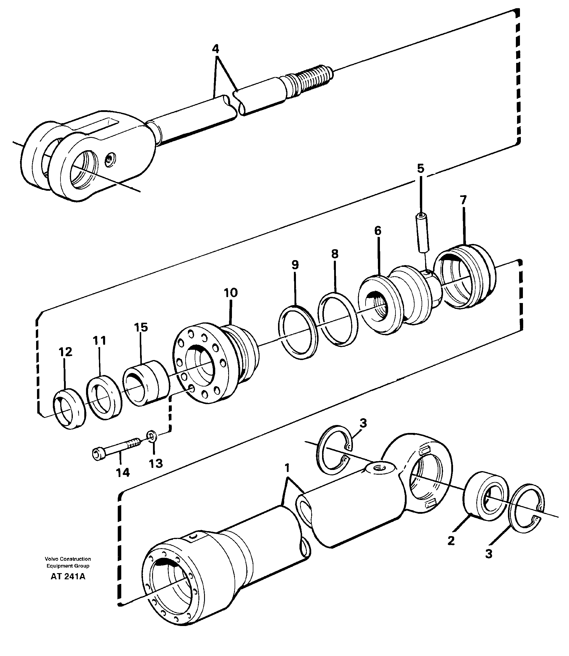 Safety Bolt VOE11088503 VOLVO