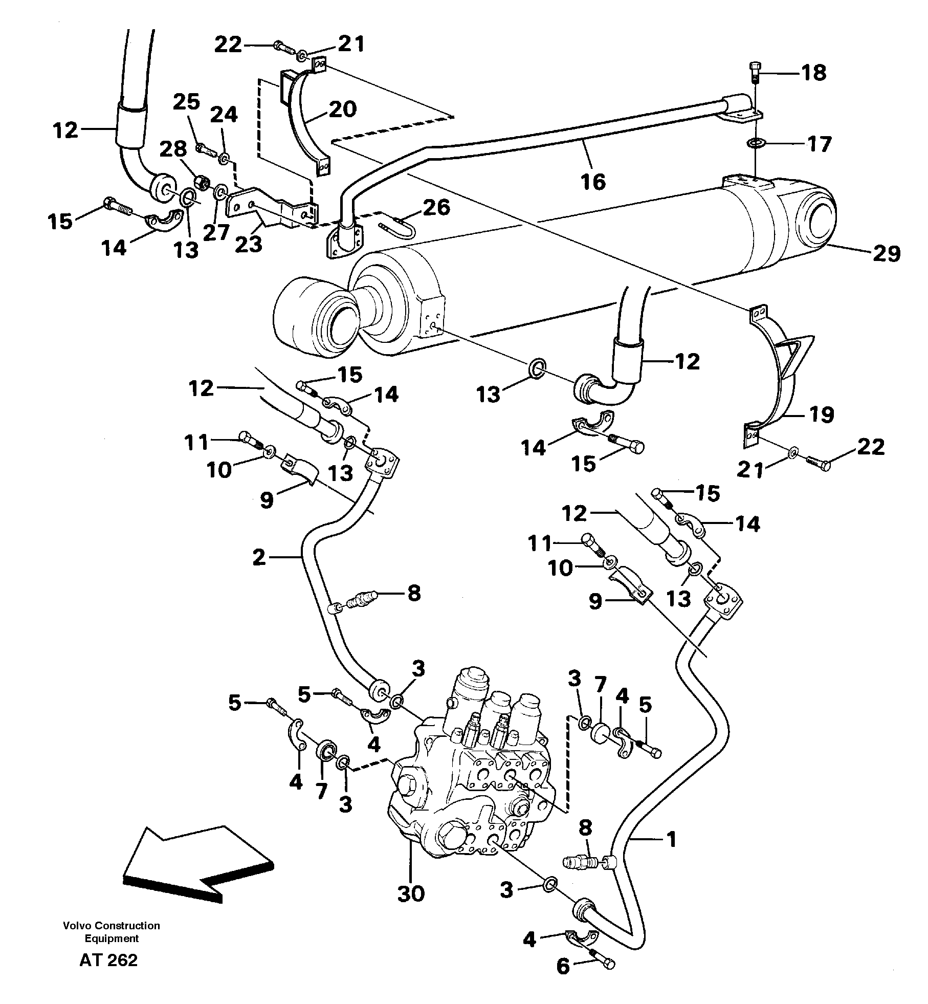 Press. lim. valve VOE11015780 VOLVO