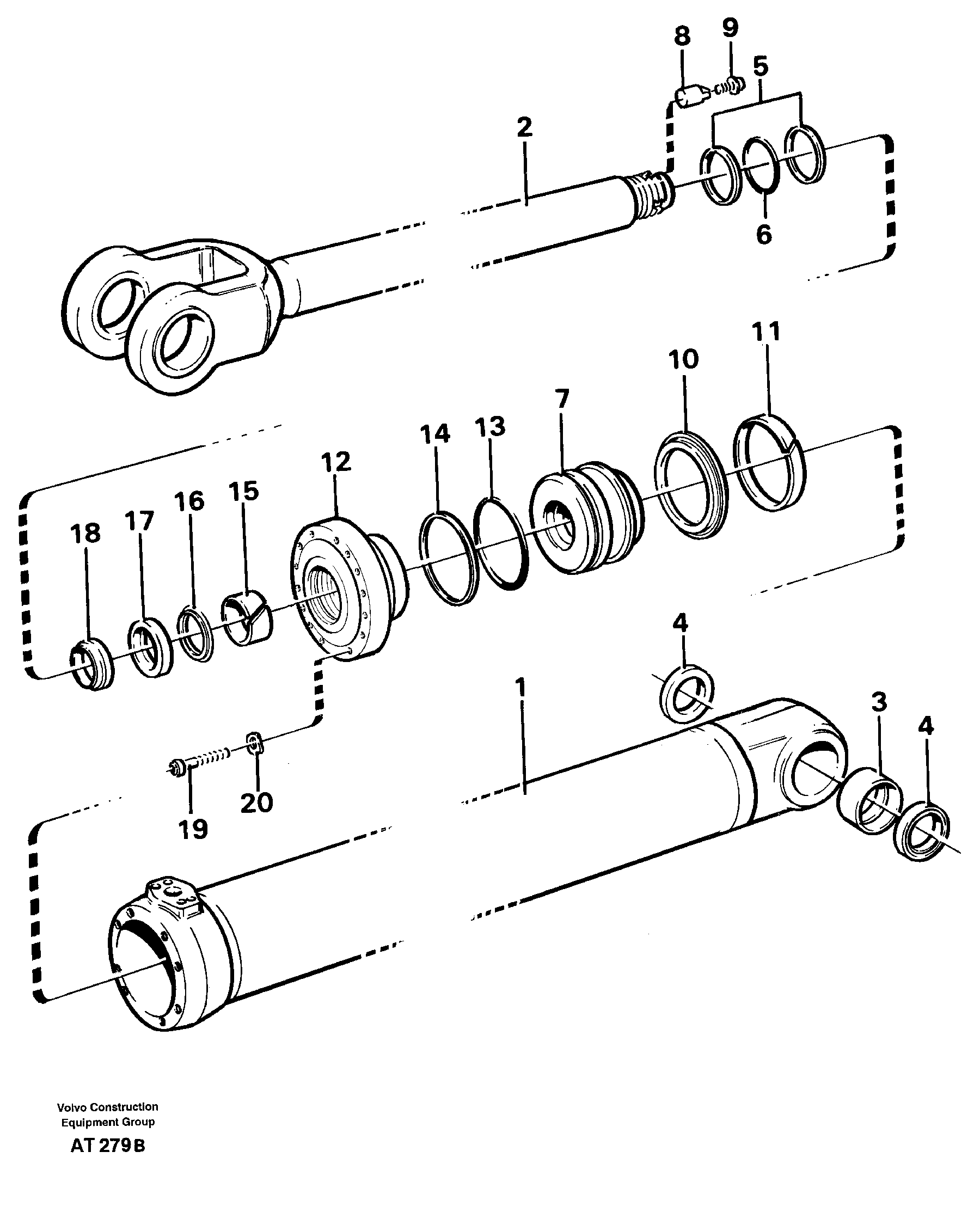 Oil Tap VOE11107308 VOLVO