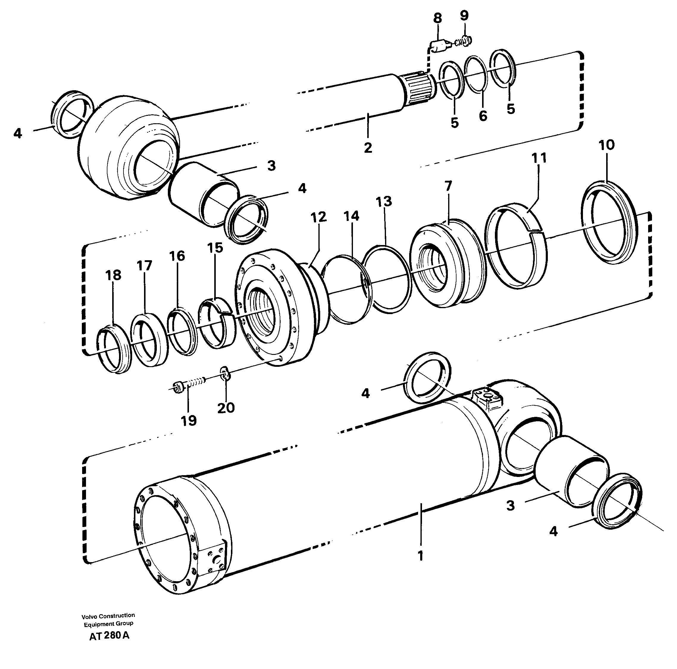 Oil Tap VOE11107306 VOLVO