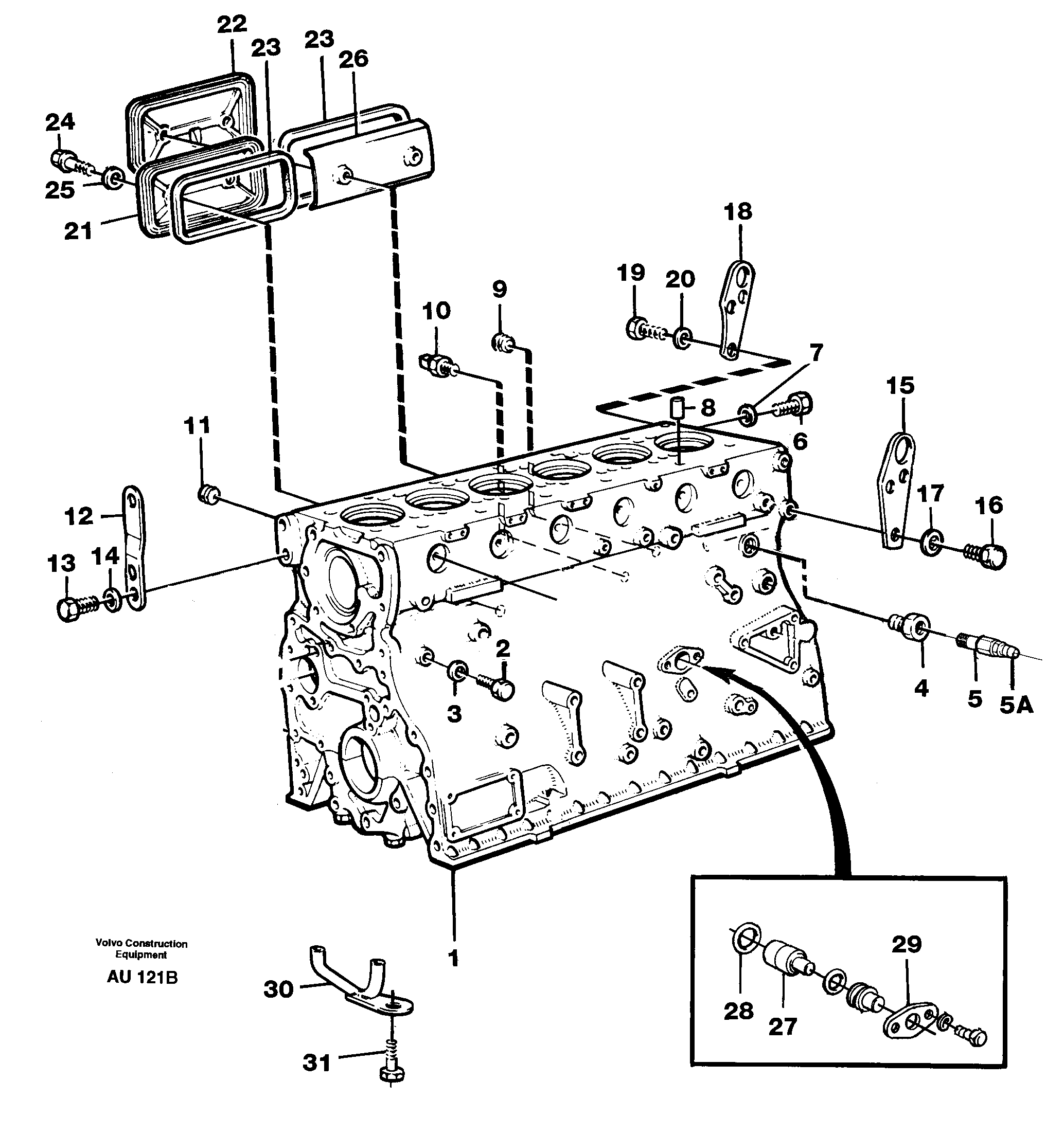Transport Lock VOE11162793 VOLVO