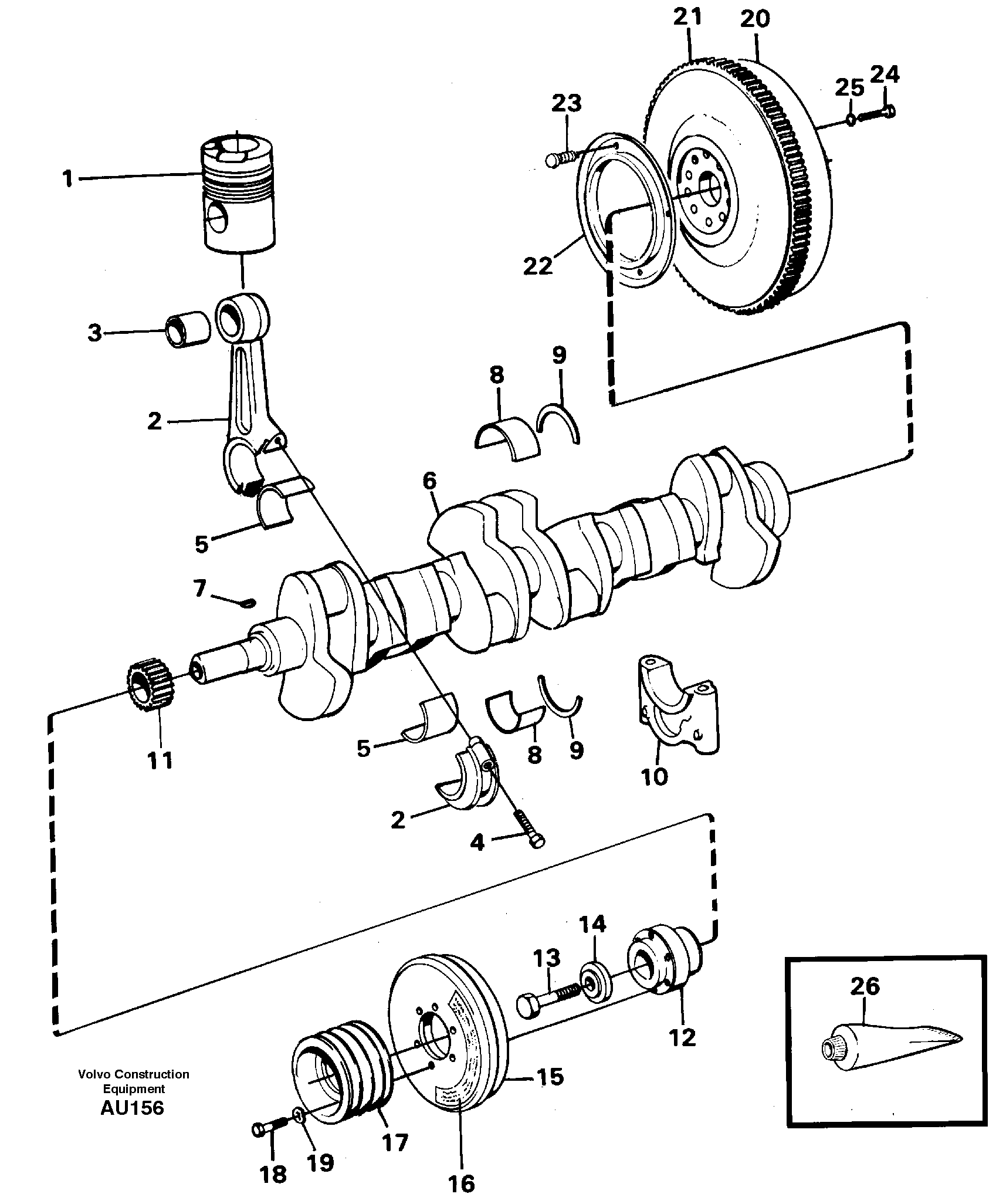 Snap Ring VOE468187 VOLVO