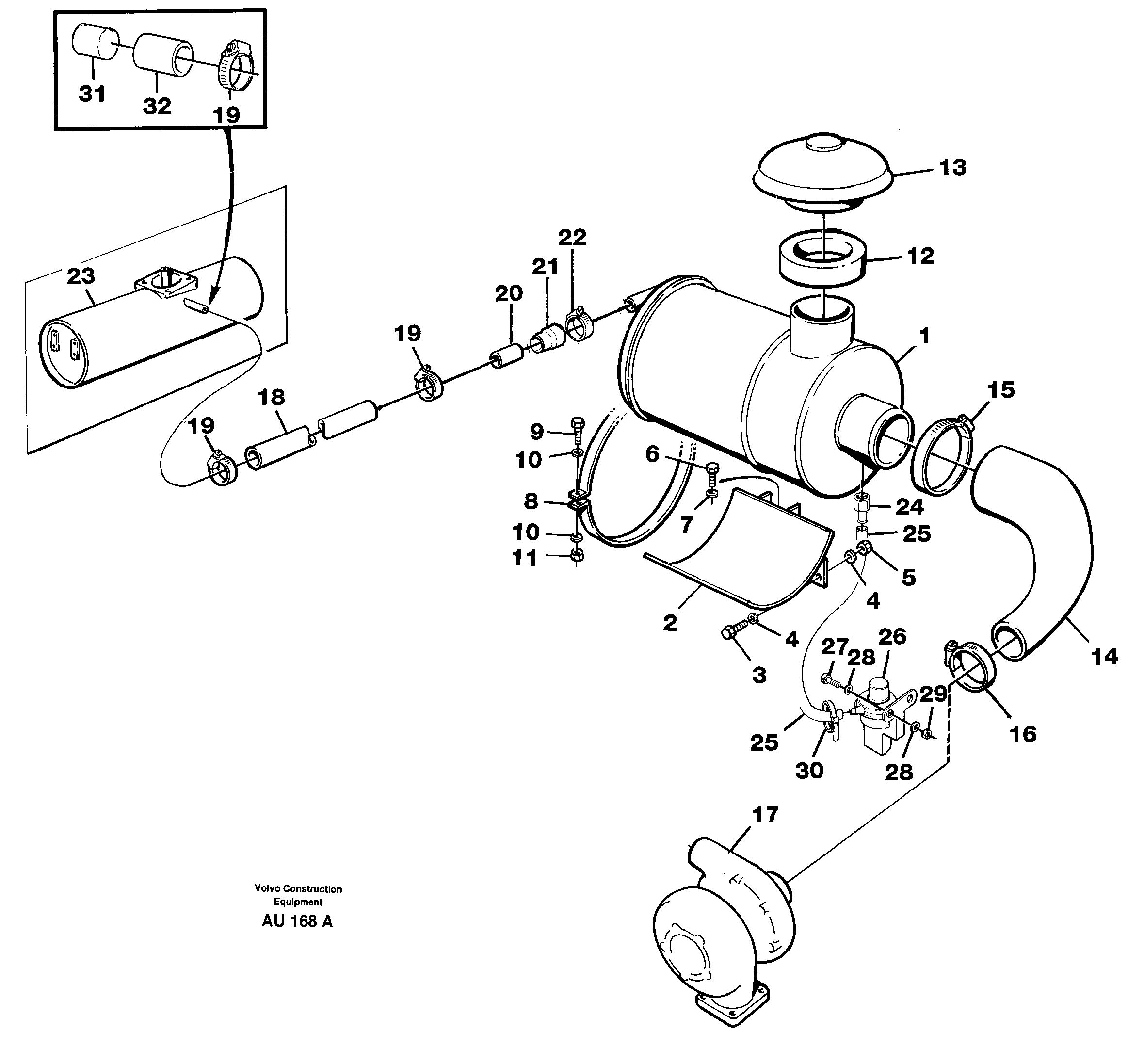 Tooth Belt VOE11110104 VOLVO