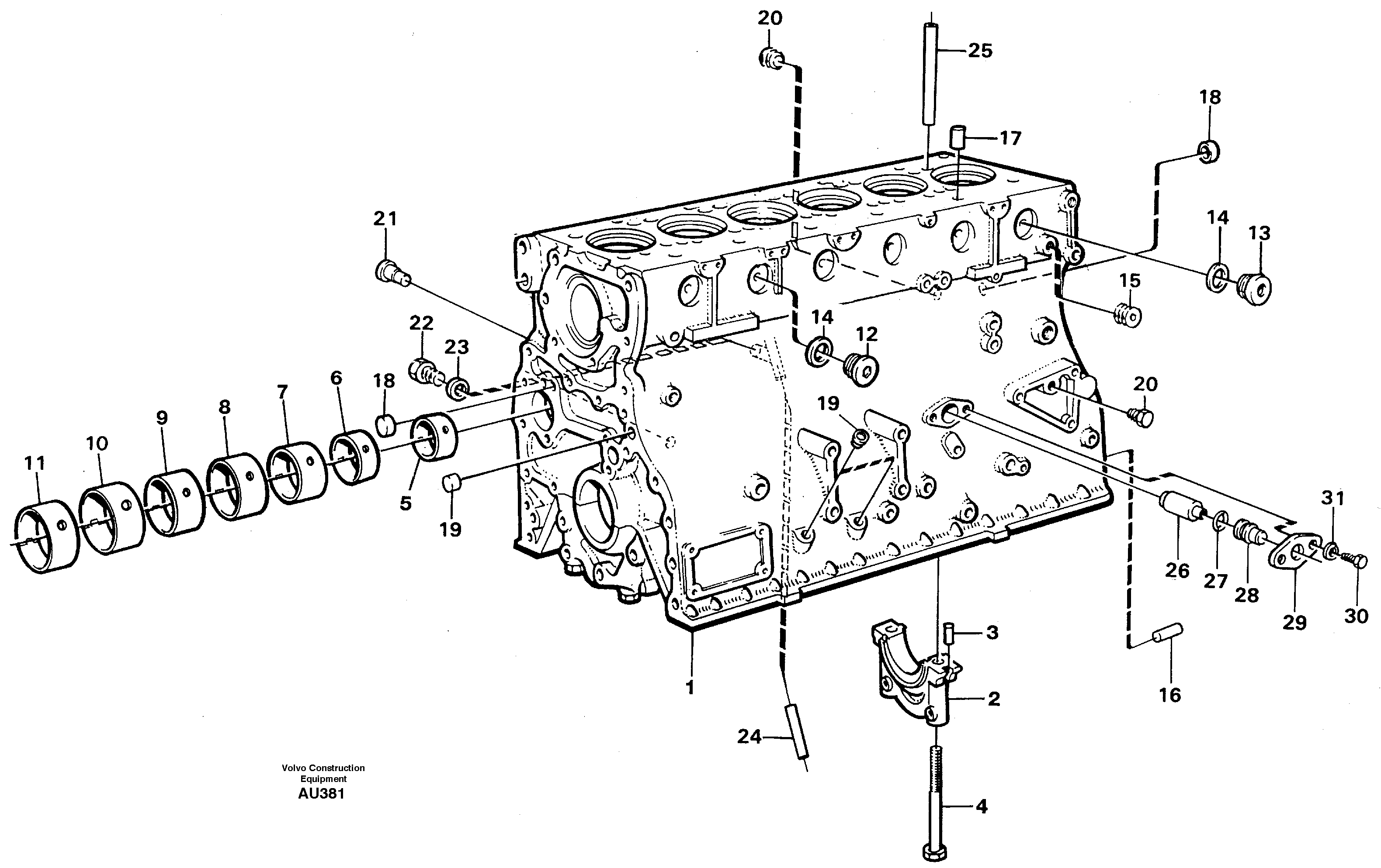 Cover Sleeve VOE479650 VOLVO