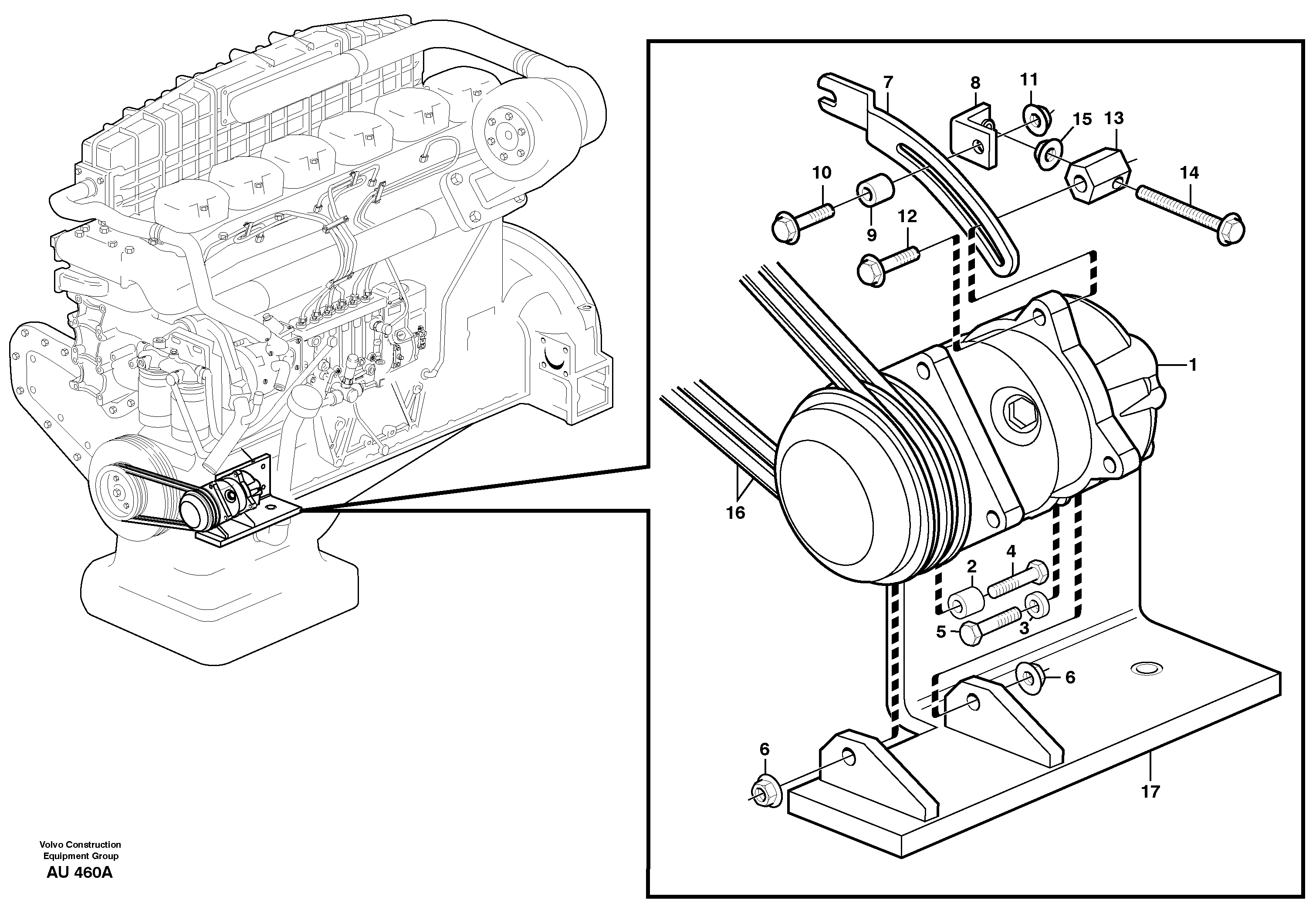 Digging Arm VOE11130674 VOLVO