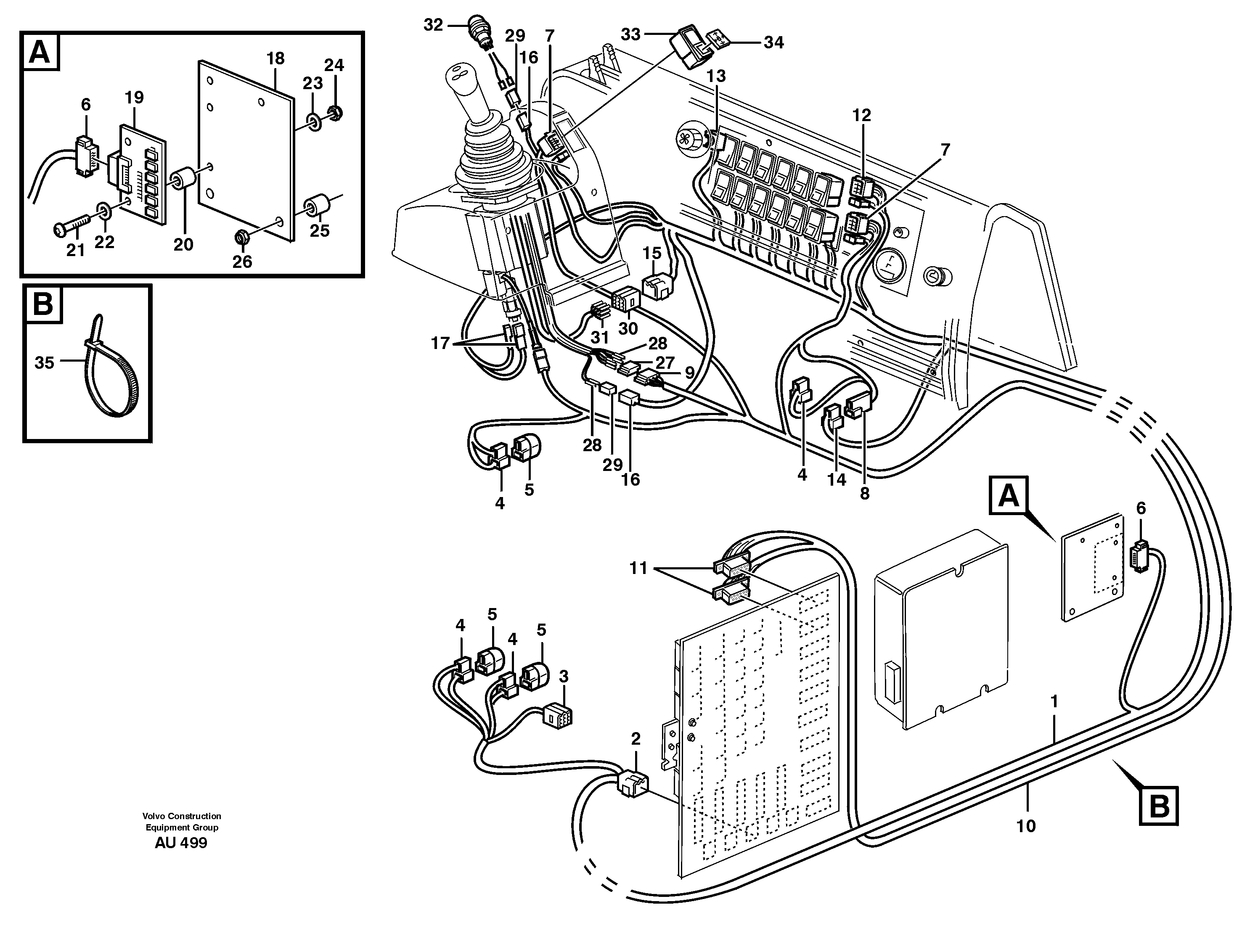 Rubber cushion VOE11040697 VOLVO