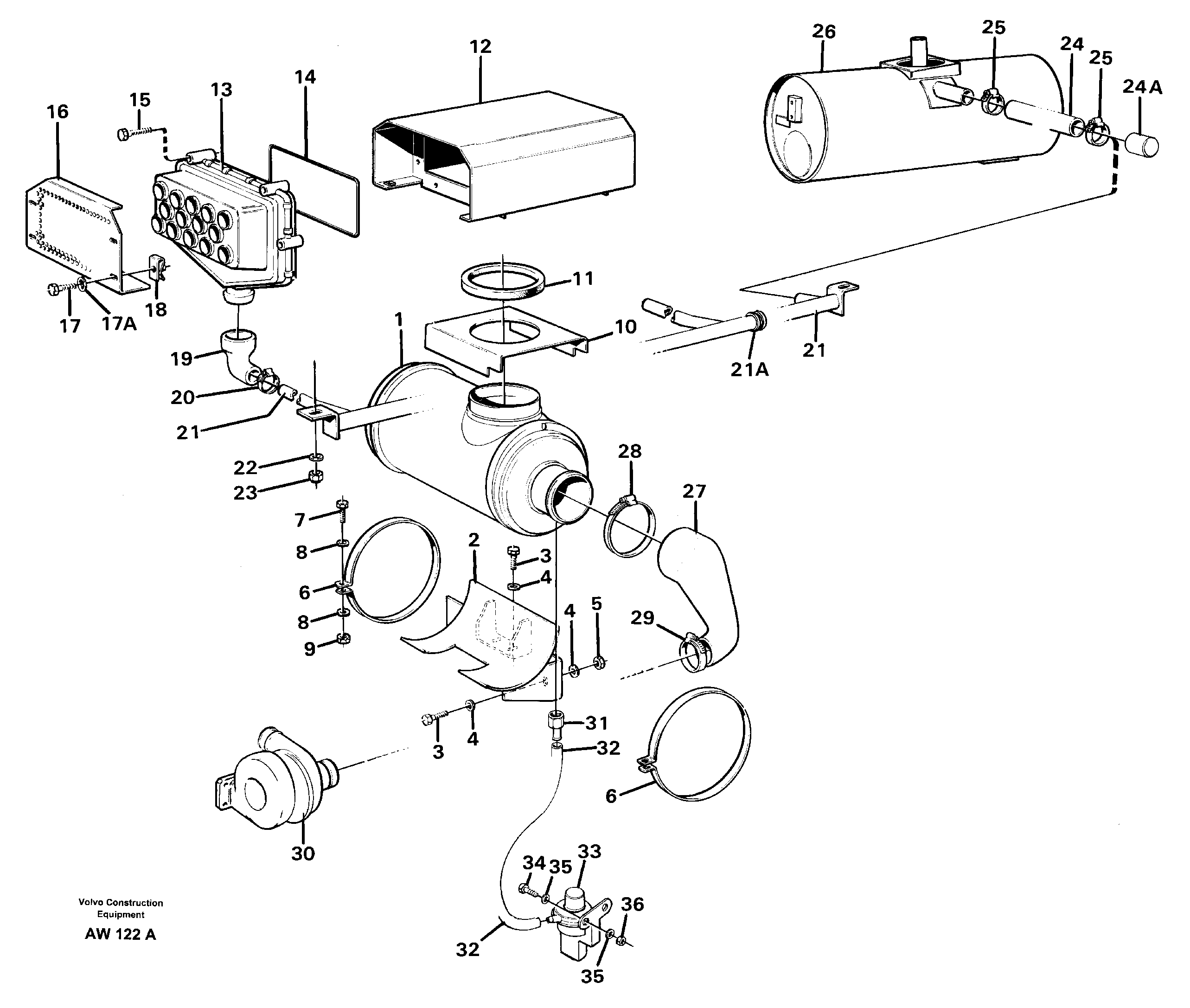 Exhaust Brake VOE11105047 VOLVO
