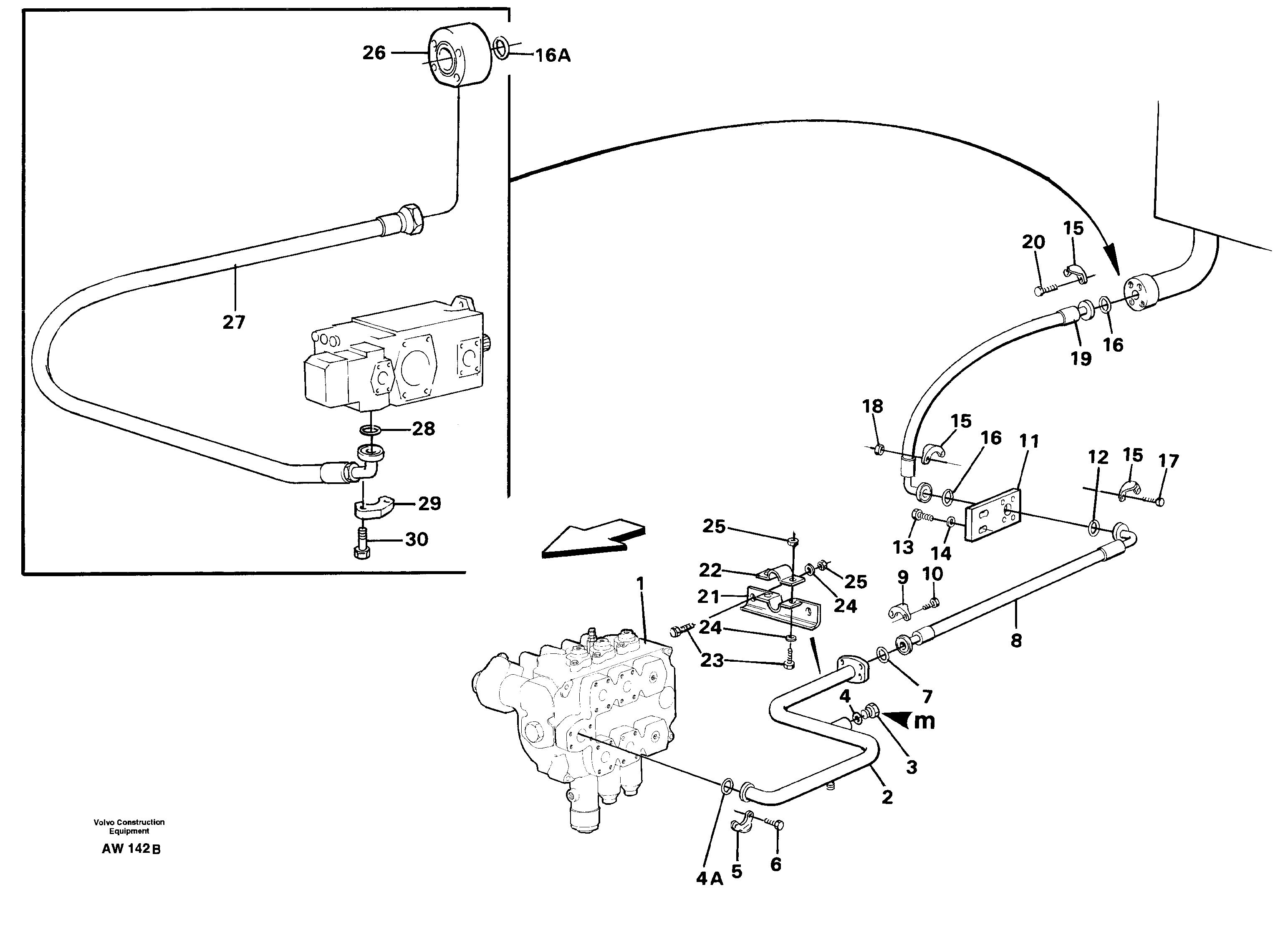 Timing gear casing VOE935176 VOLVO