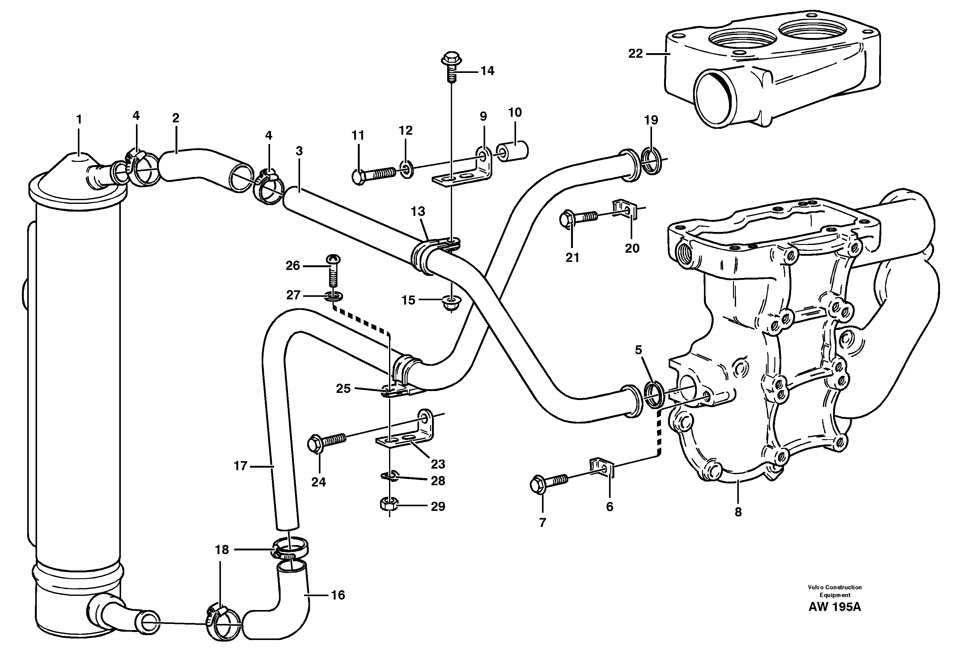 Fuel miser valve VOE11127009 VOLVO