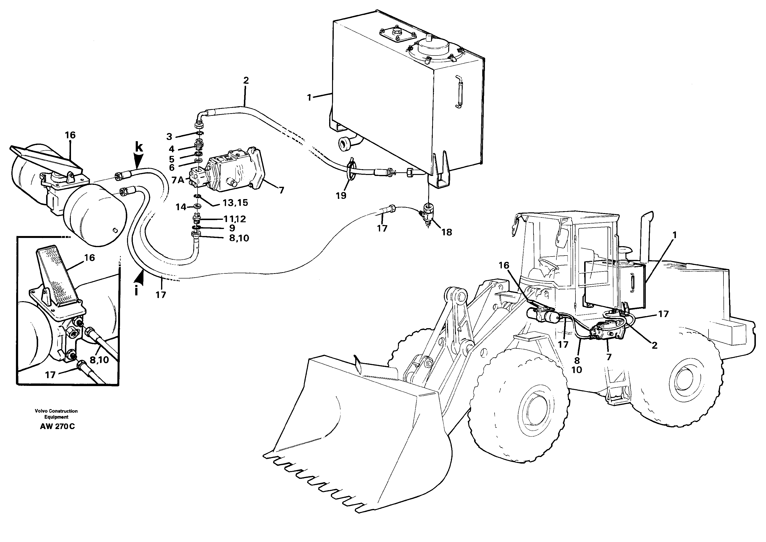 Timing gear casing VOE931929 VOLVO