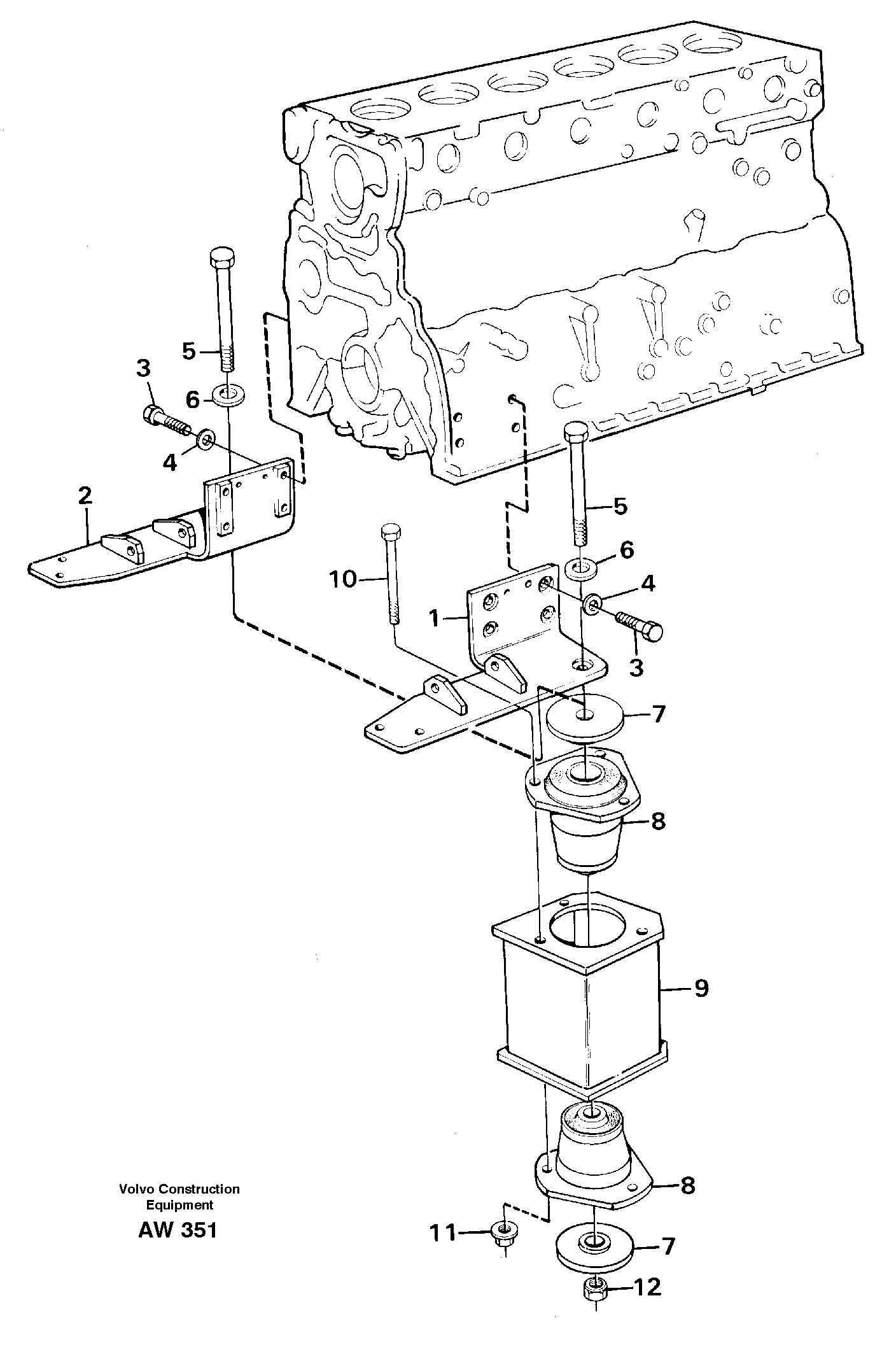 Heating Pipe VOE11105134 VOLVO
