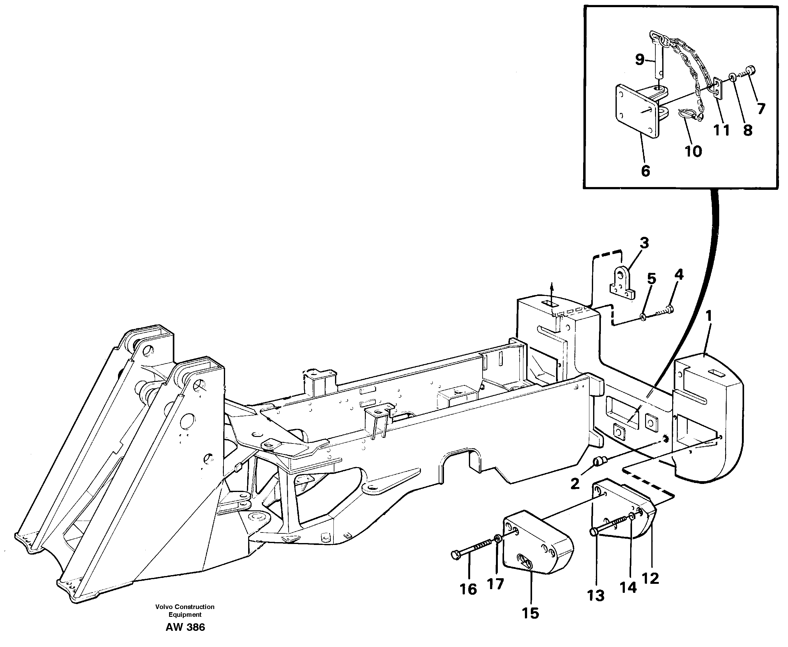 Counterweight VOE11075855 VOLVO