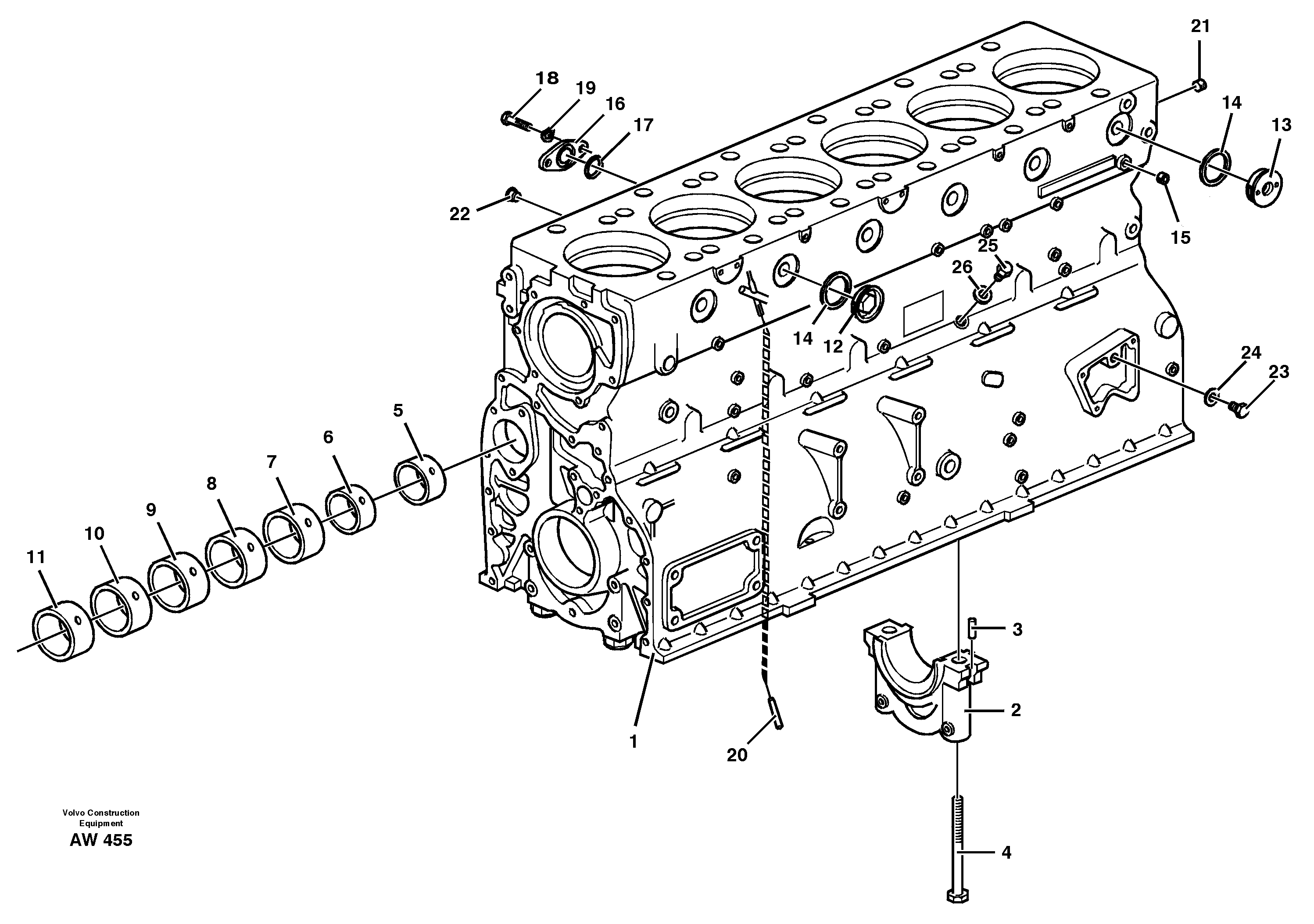 Cover Sleeve VOE478992 VOLVO