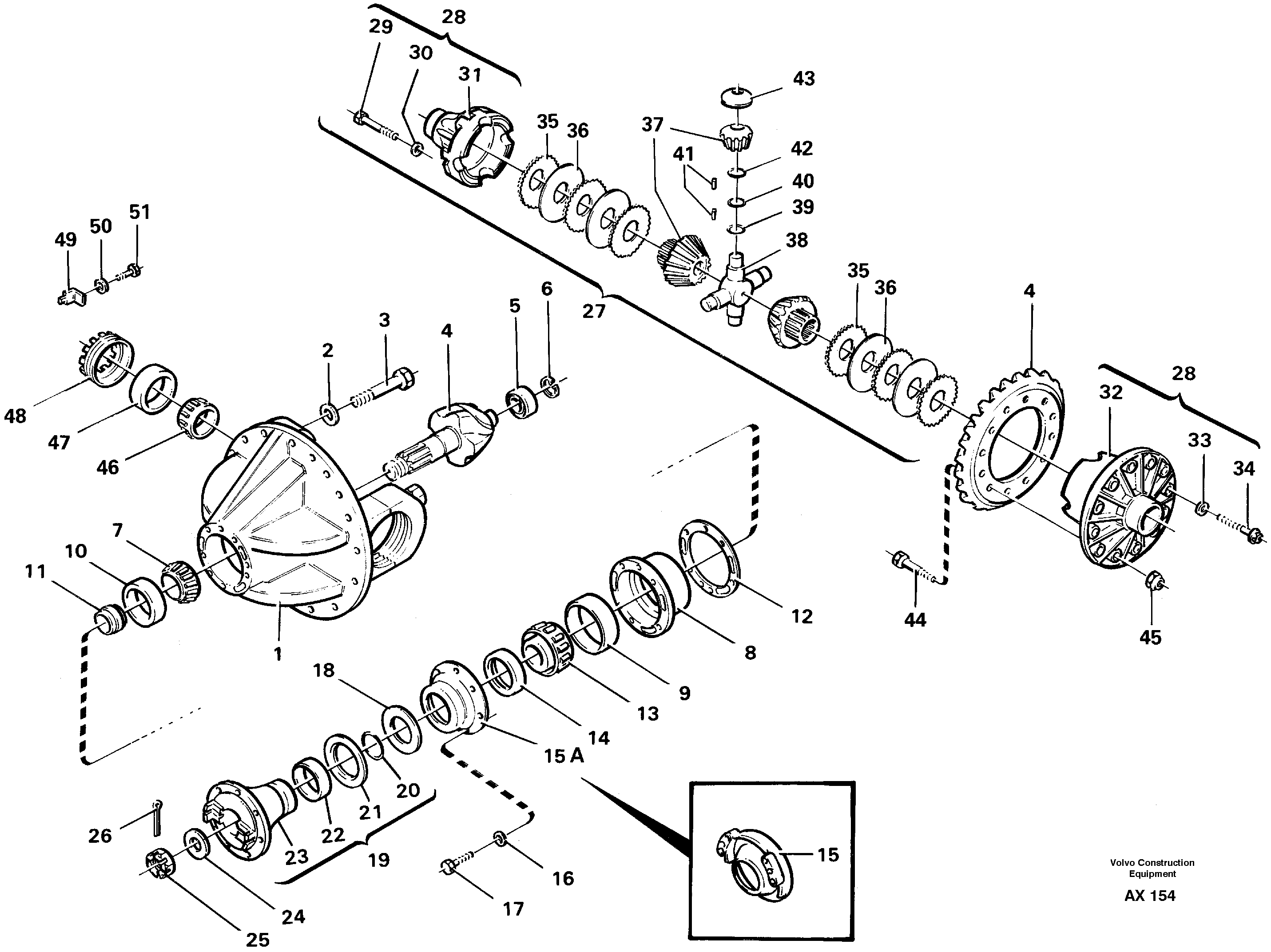 Lock screw VOE11706104 VOLVO