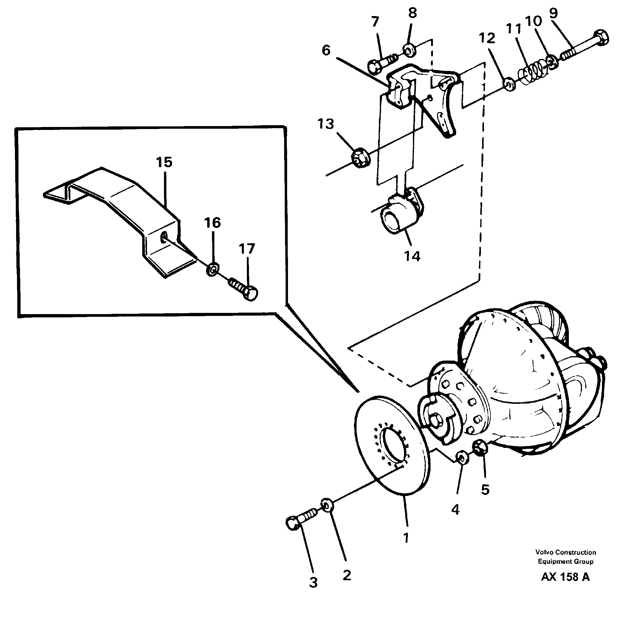 Маслоотражающее кольцо VOE11705401 VOLVO