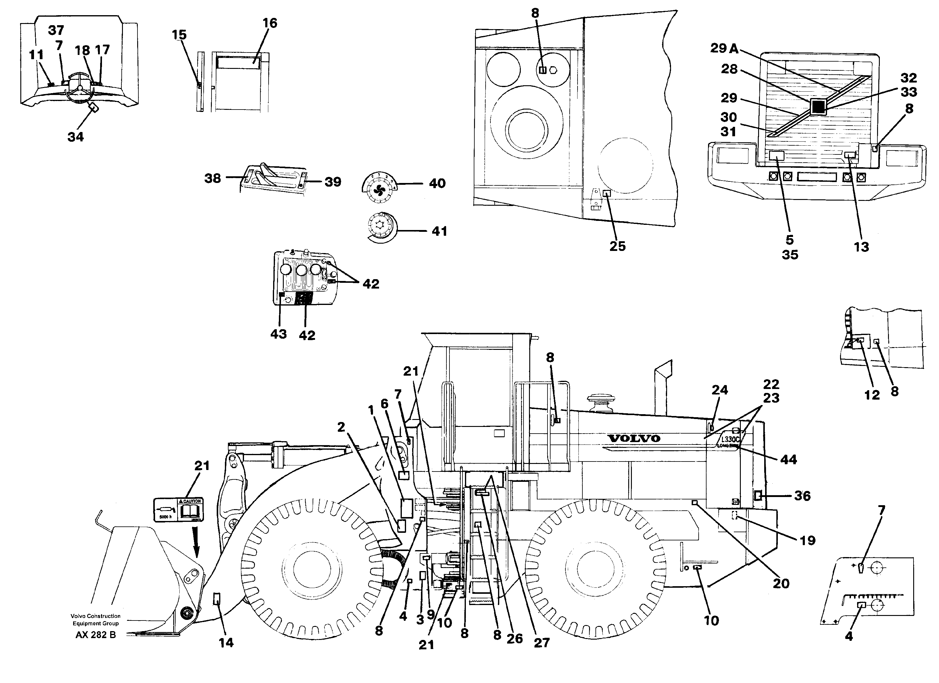 Cylinder Block VOE11096833 VOLVO