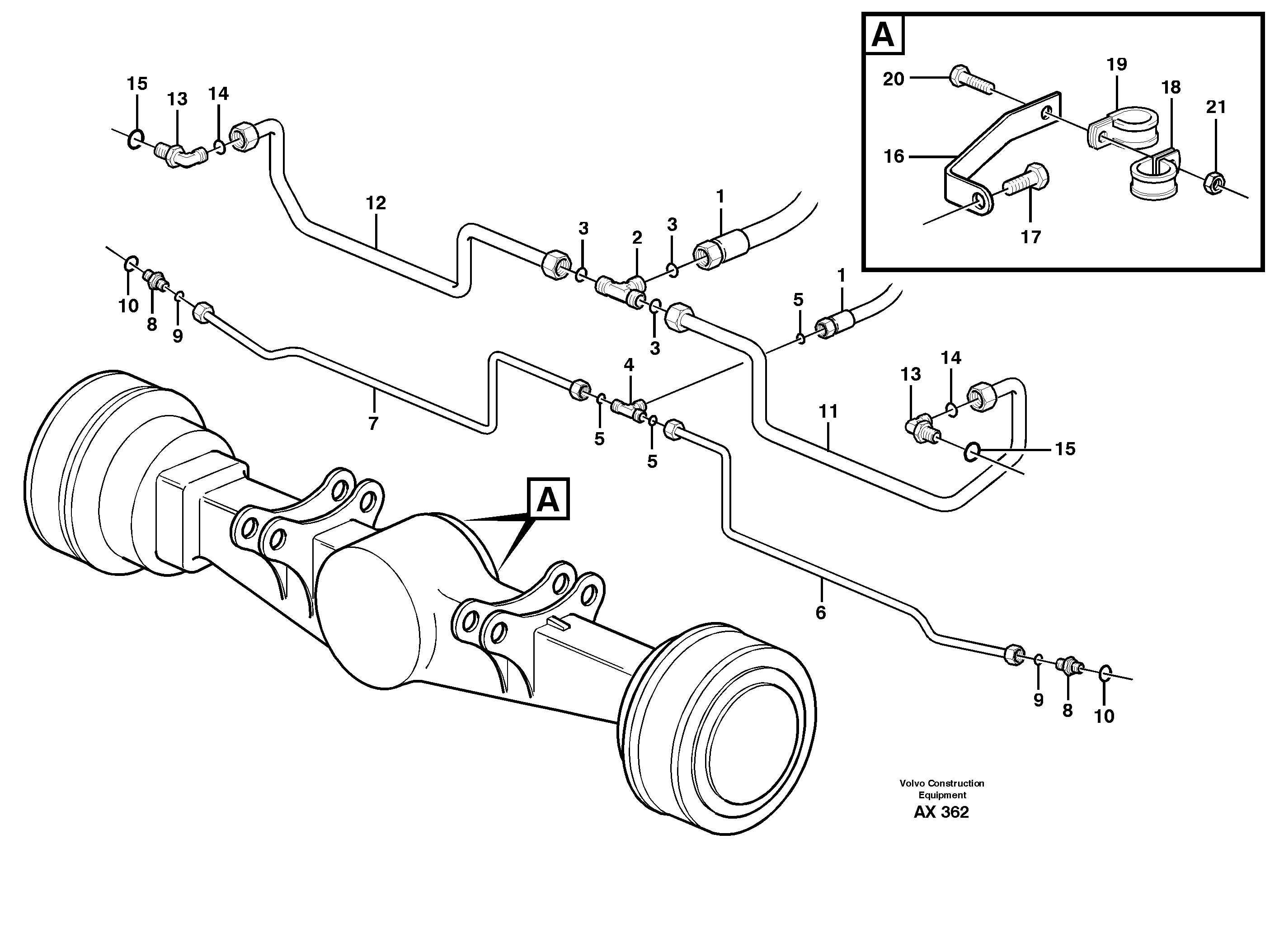 Tube Assembly VOE11301677 VOLVO
