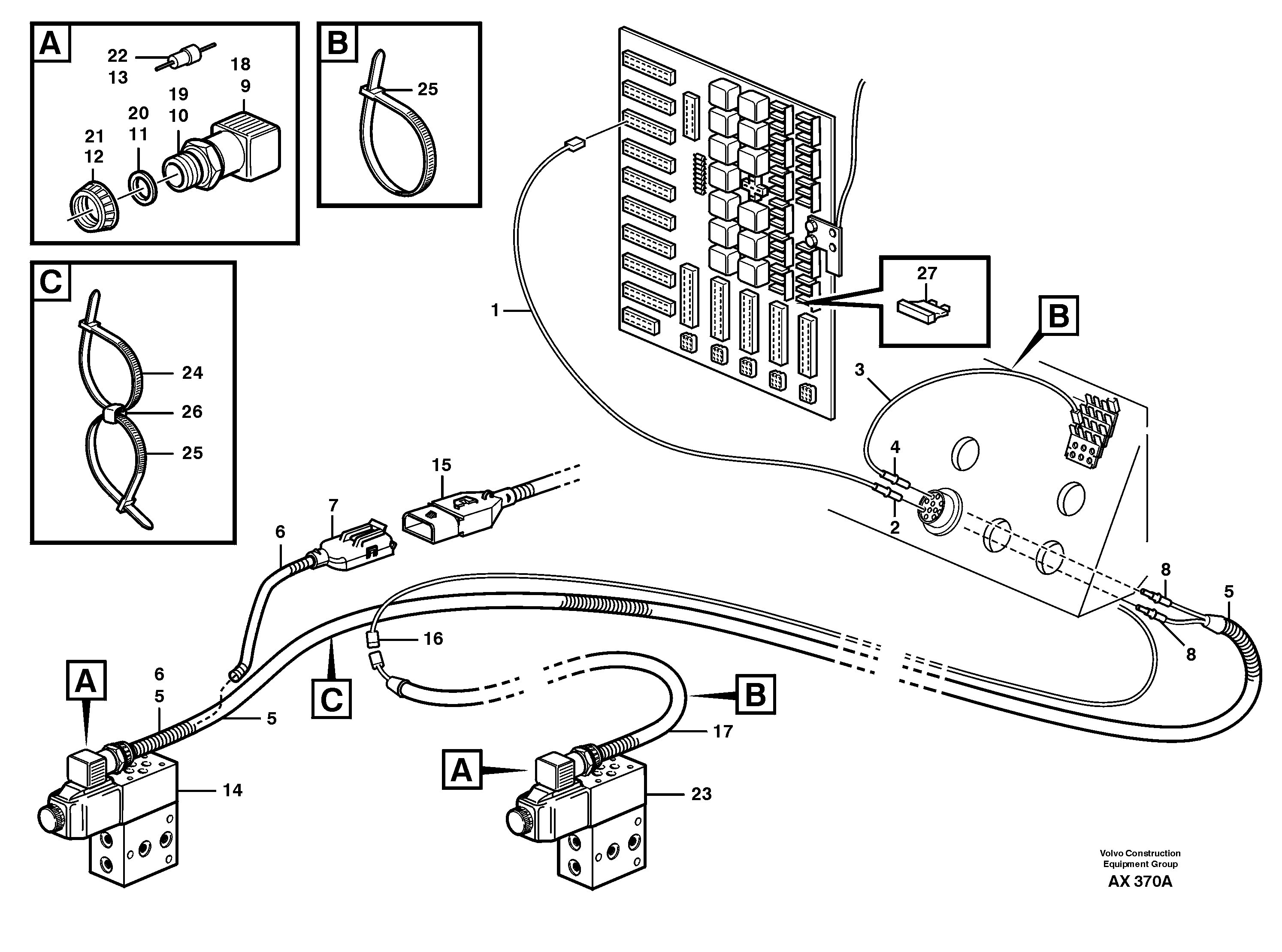 Wire Assembly VOE11046640 VOLVO