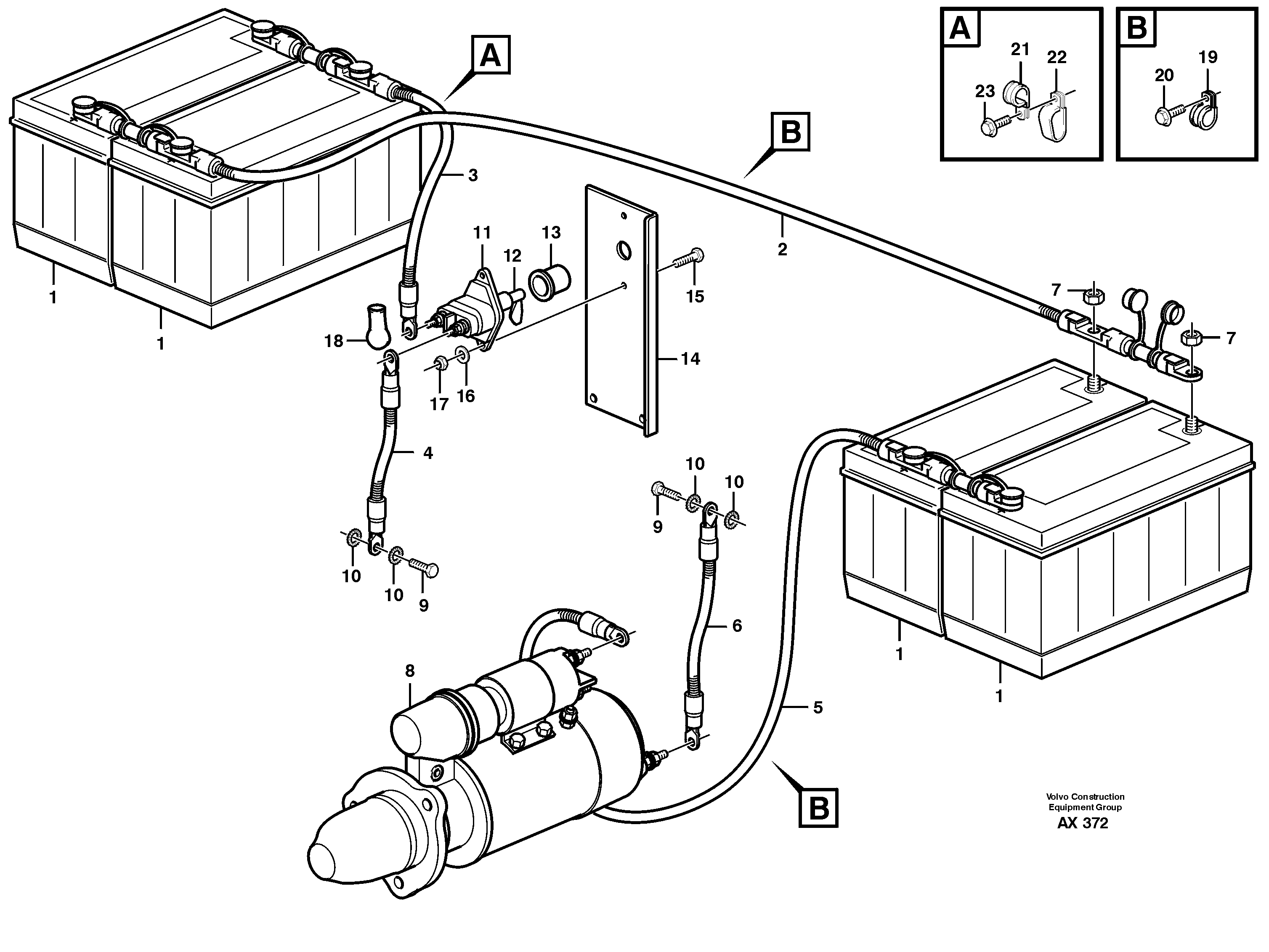 Brush Bearing VOE11141193 VOLVO