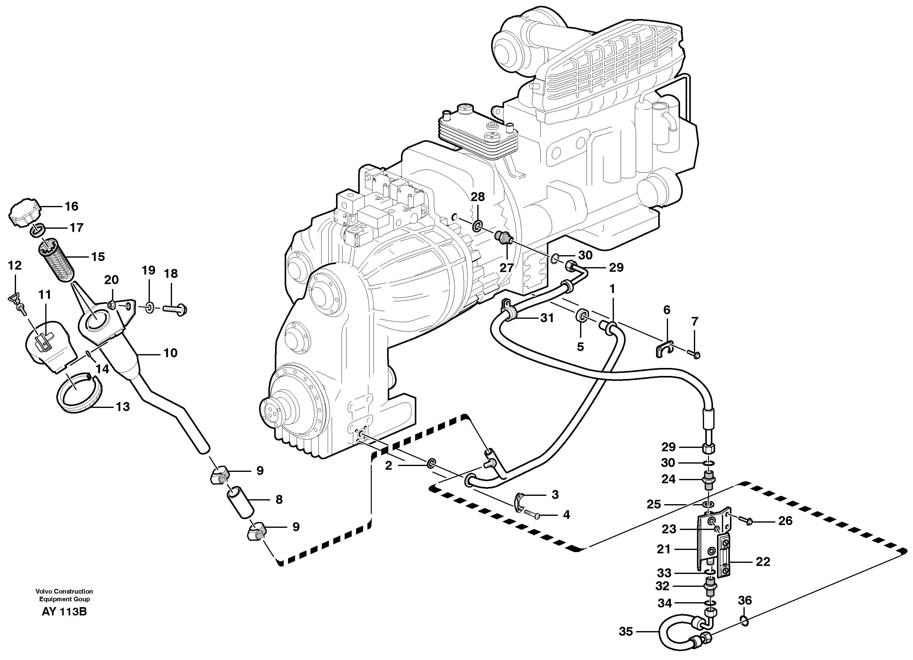 Press. lim. valve VOE11172377 VOLVO