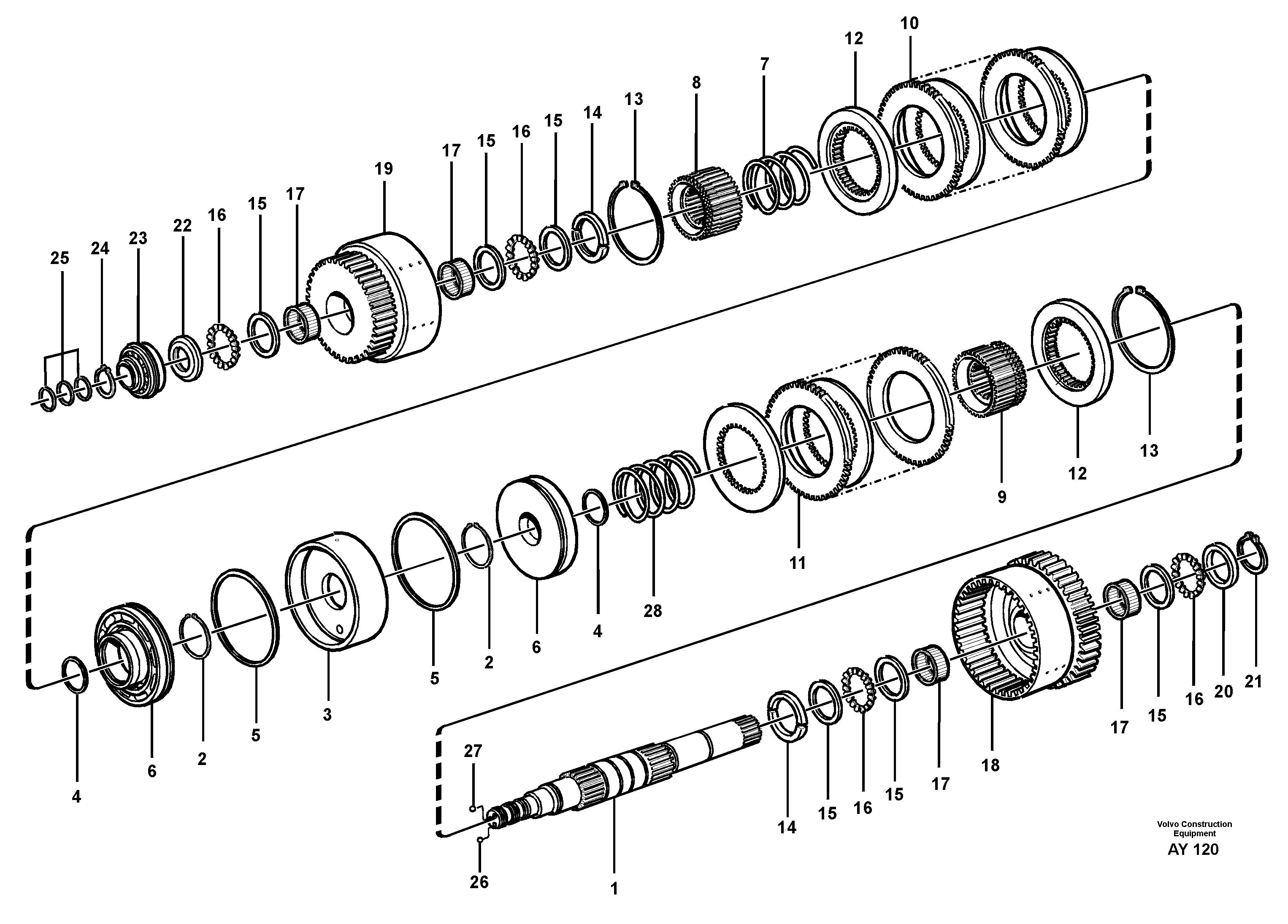 Rubber Strip VOE11037541 VOLVO