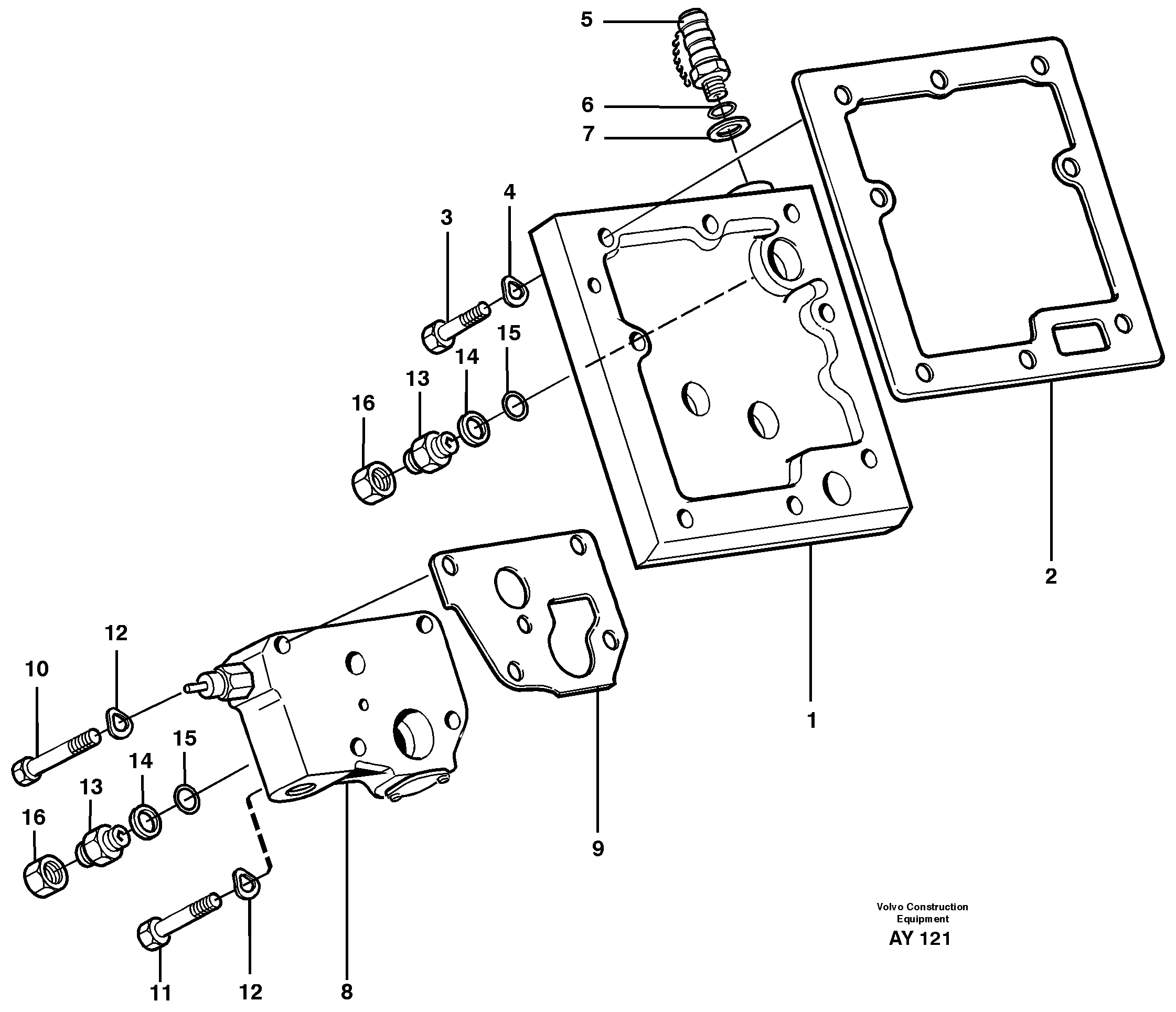 Air Press Eqpt VOE11038359 VOLVO