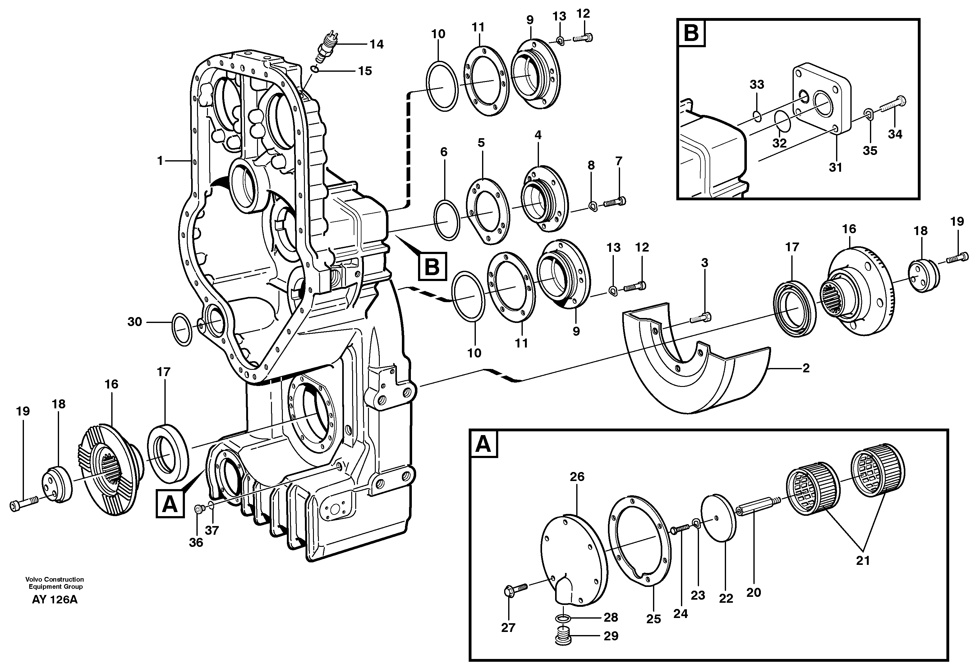 Oil Bath Filter VOE11144845 VOLVO