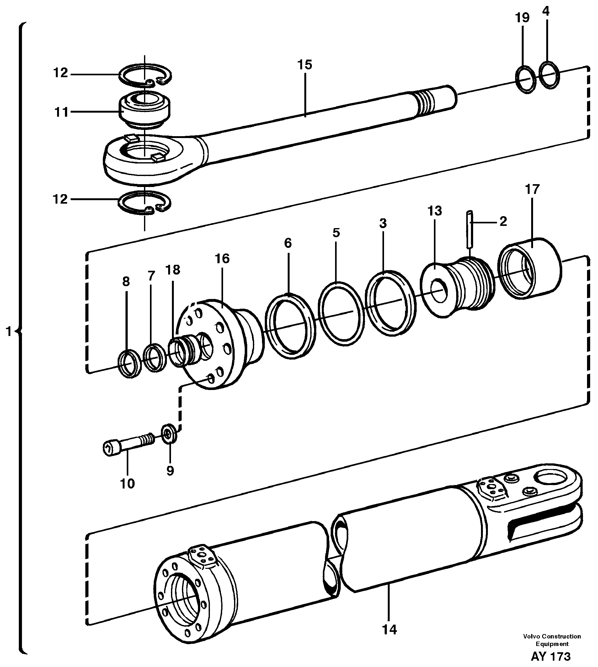 Oil Tap VOE11107057 VOLVO