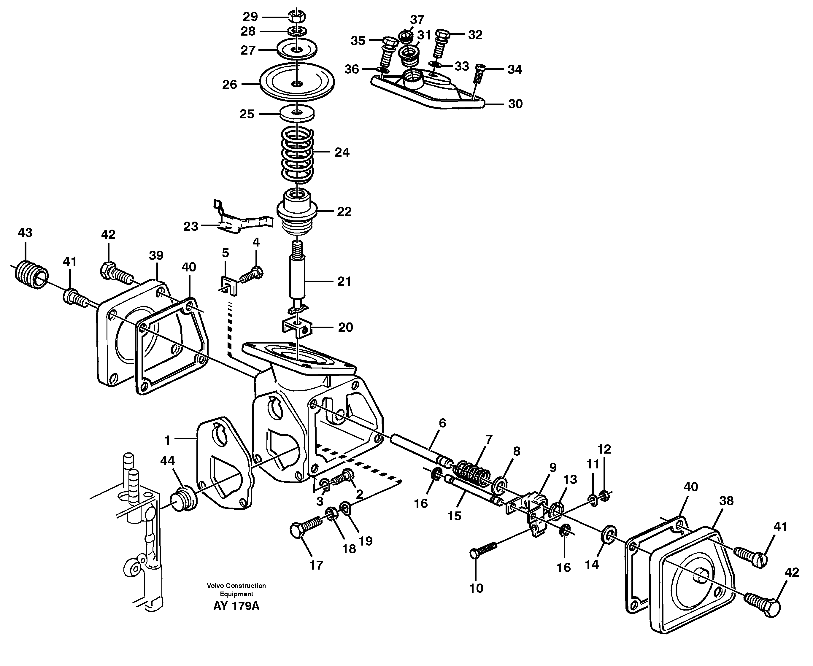 Spring VOE1698895 VOLVO
