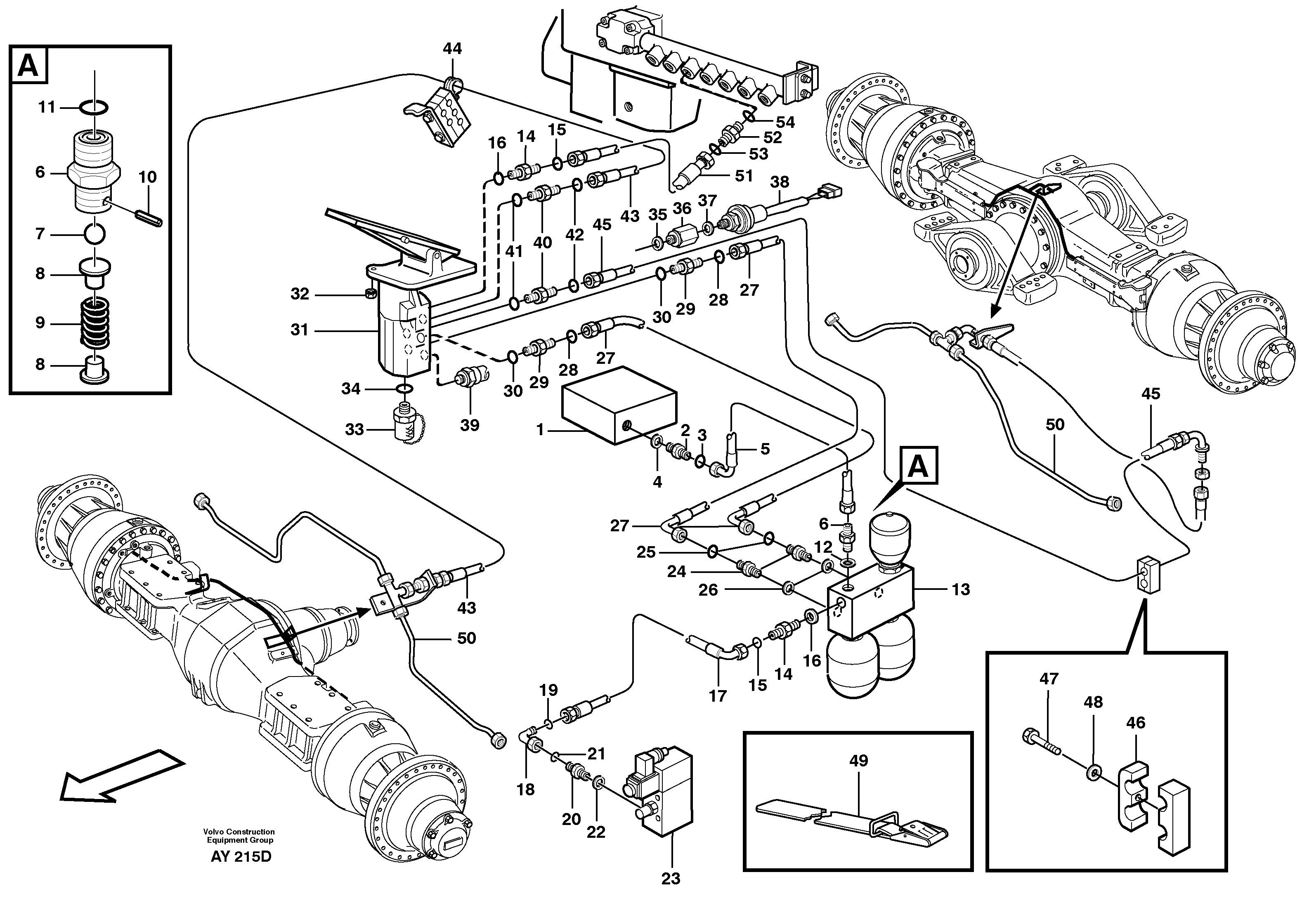 Timing gear casing VOE11148975 VOLVO