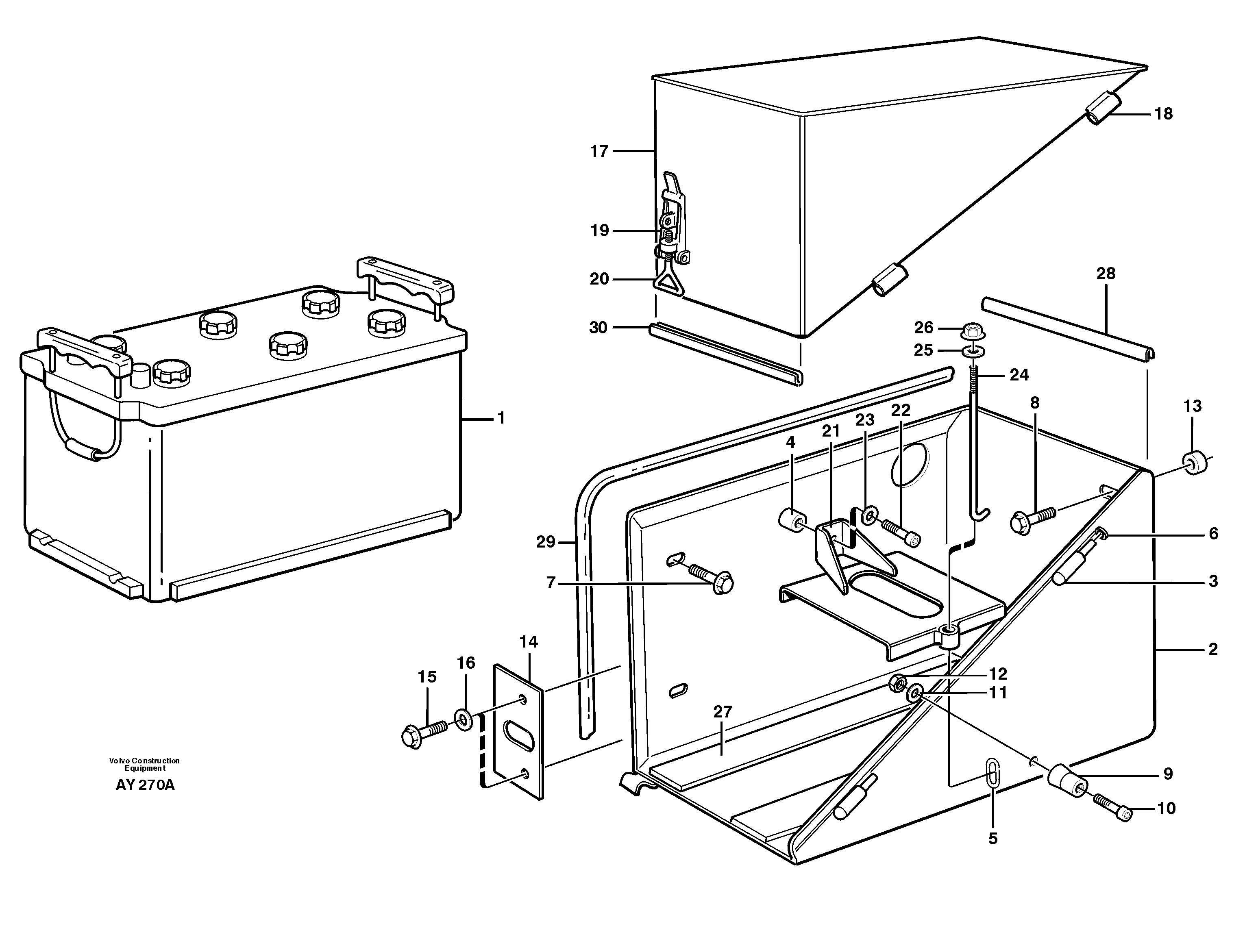 Brk Rtng Flange VOE11148049 VOLVO