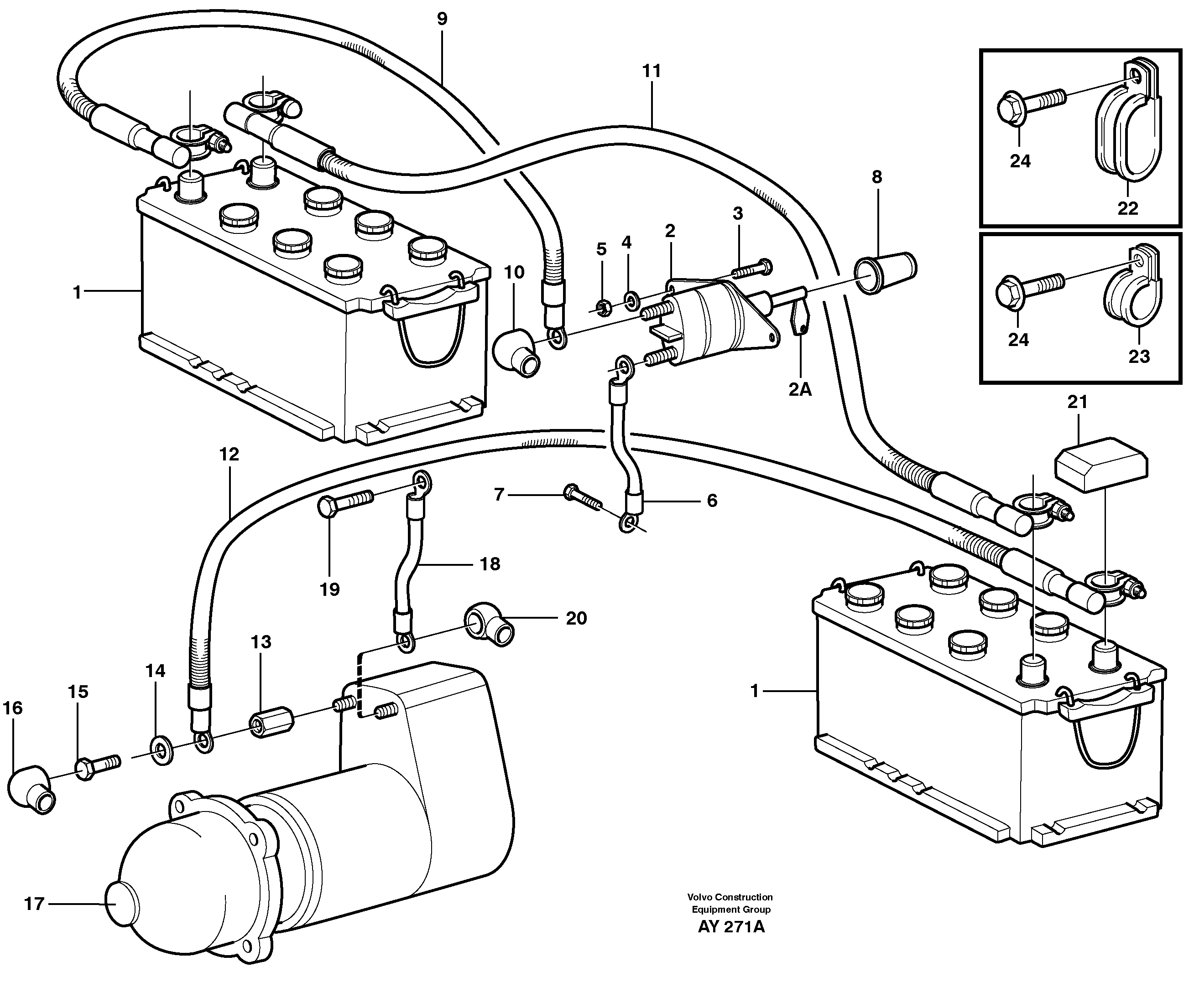 Brush Bearing VOE11148316 VOLVO