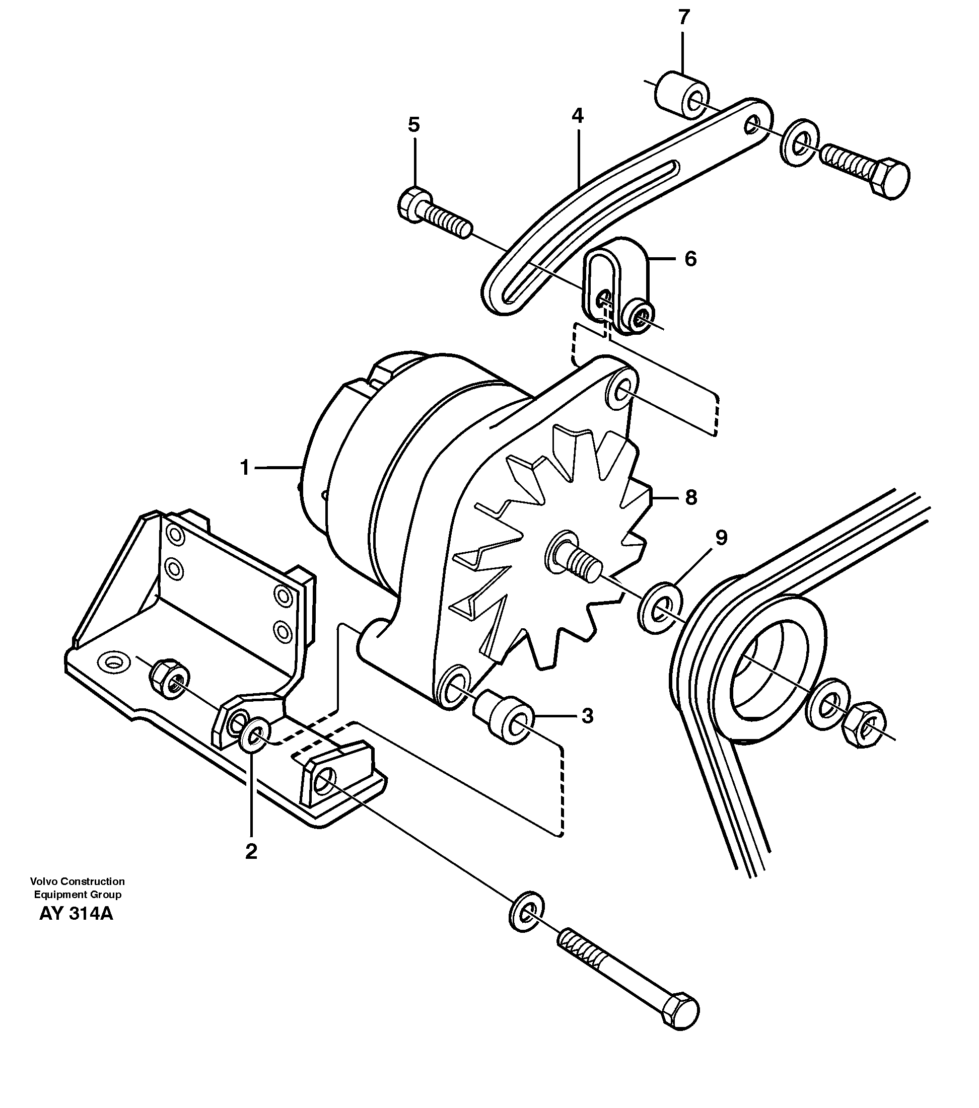 Digging Arm VOE11130776 VOLVO