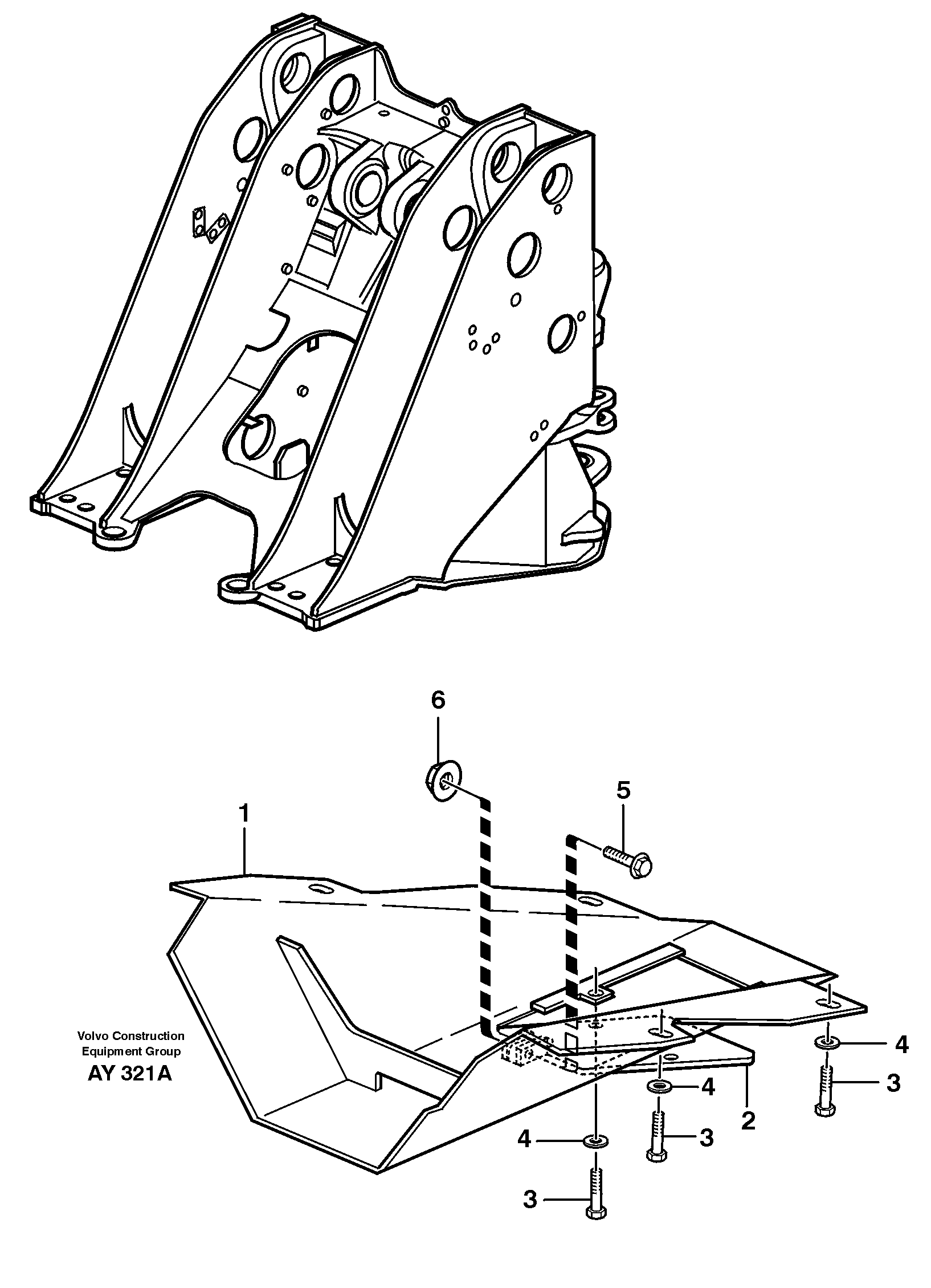 Belly Guard VOE11130389 VOLVO