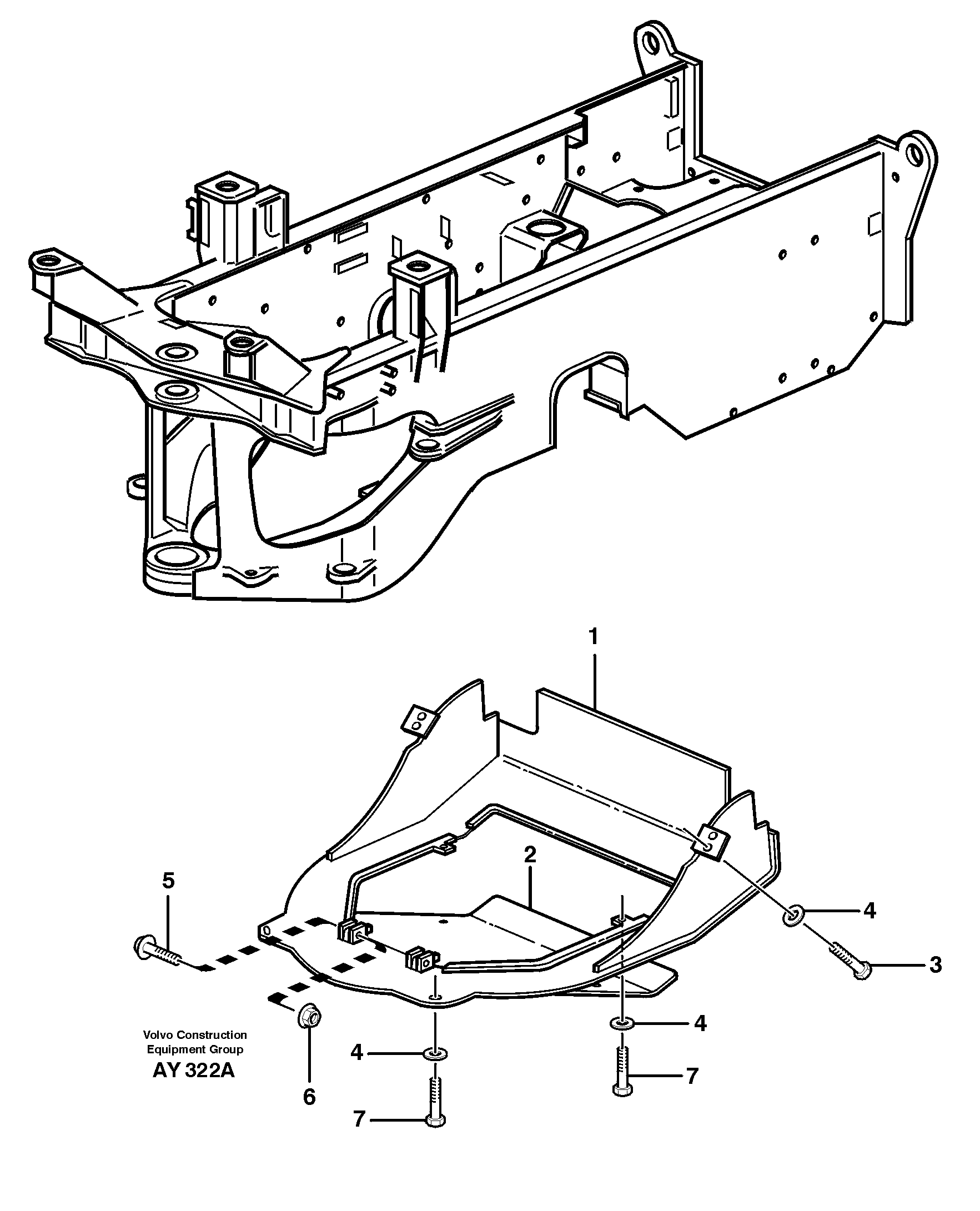 Belly Guard VOE11130374 VOLVO