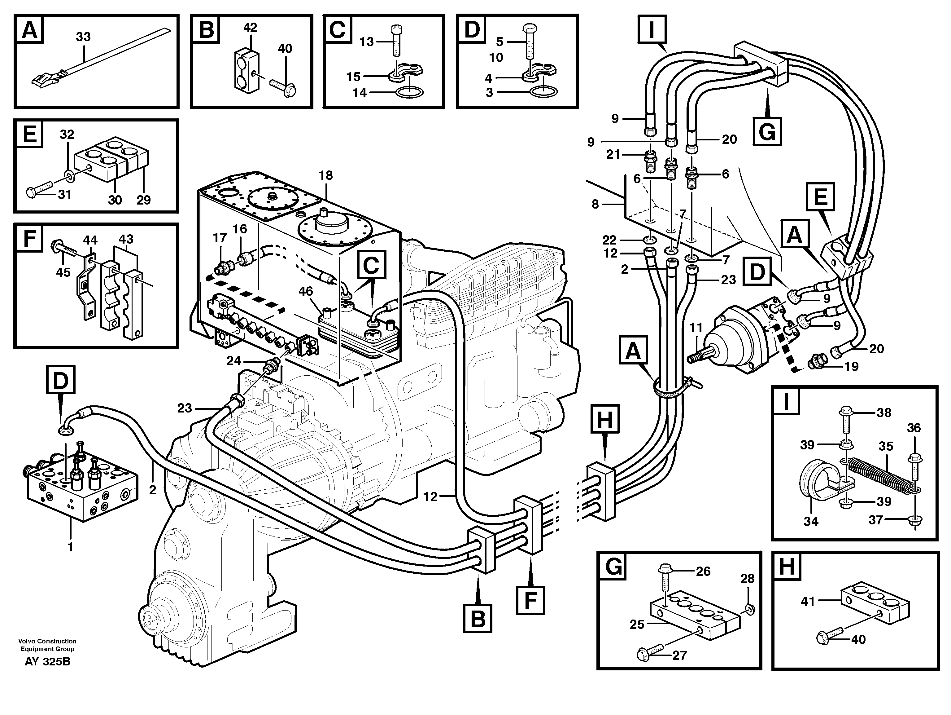 Timing gear casing VOE11148977 VOLVO